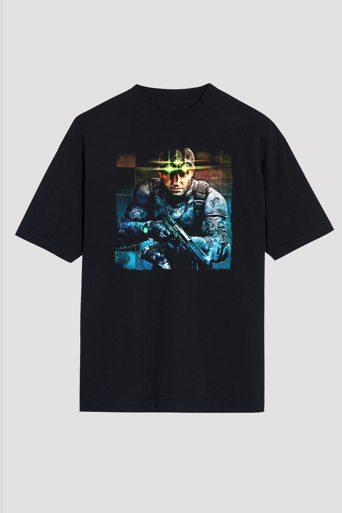 Splinter Cell Siyah Unisex Tişört T-Shirt