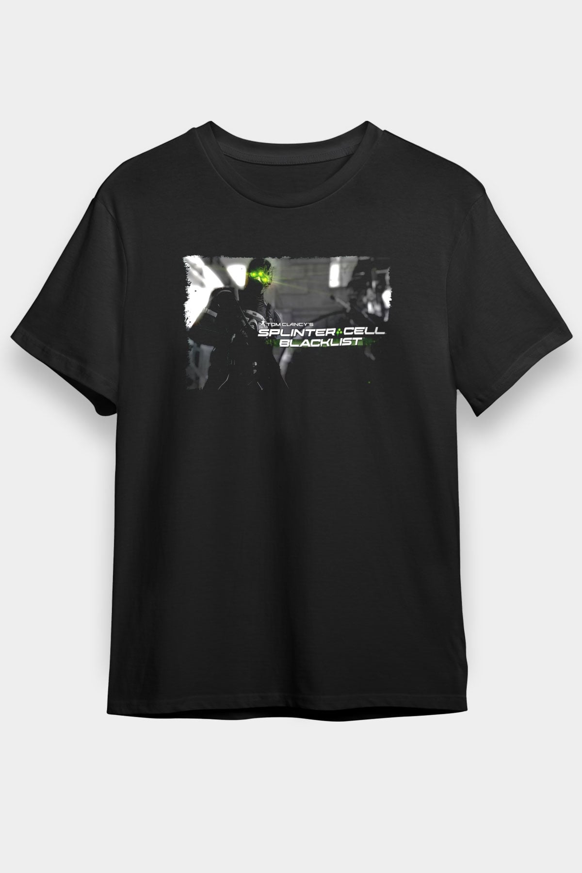 Splinter Cell Siyah Unisex Tişört T-Shirt