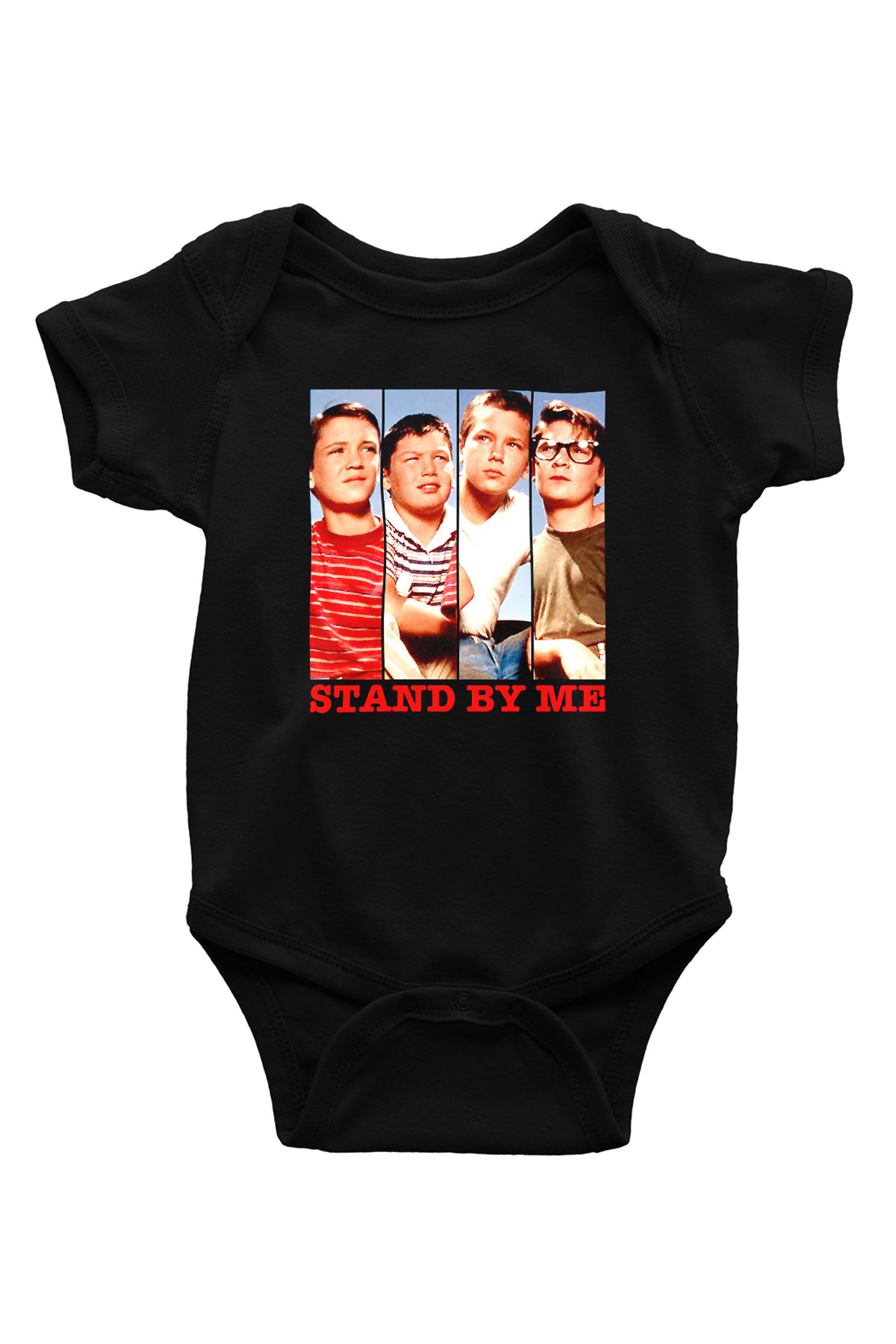 Stand by Me Siyah Bebek Body - Zıbın