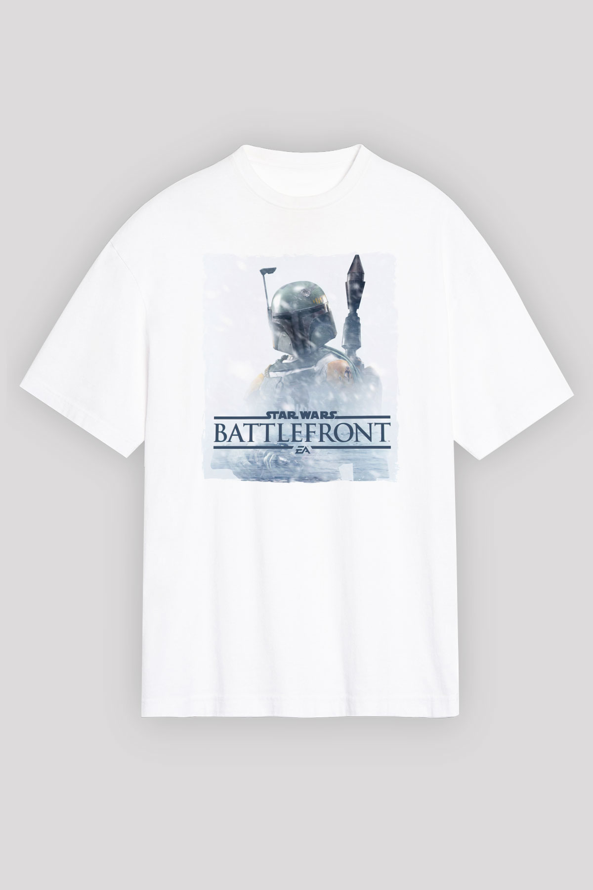 Star Wars: Battlefront Beyaz Unisex Tişört T-Shirt