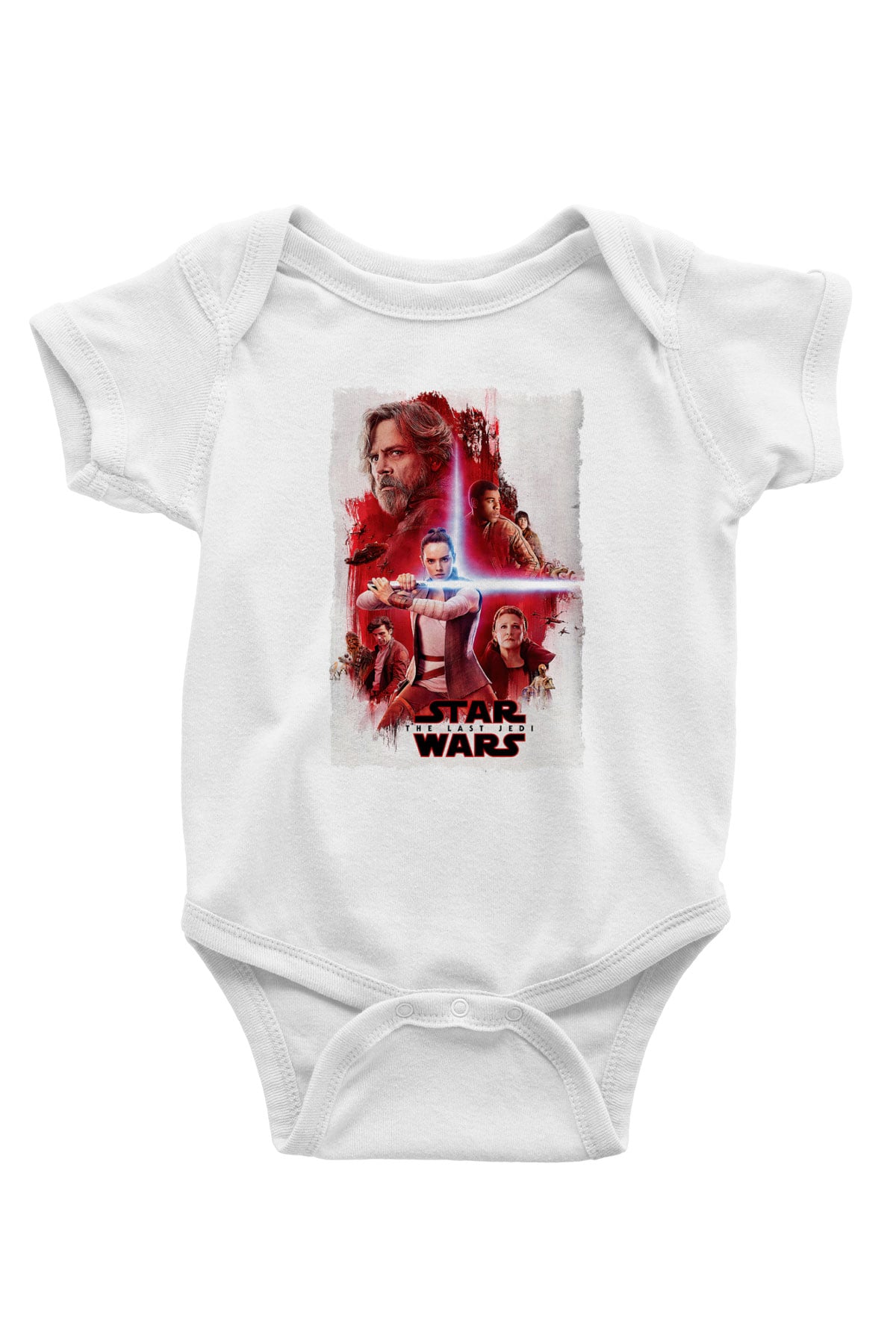 Star Wars Beyaz Bebek Body - Zıbın