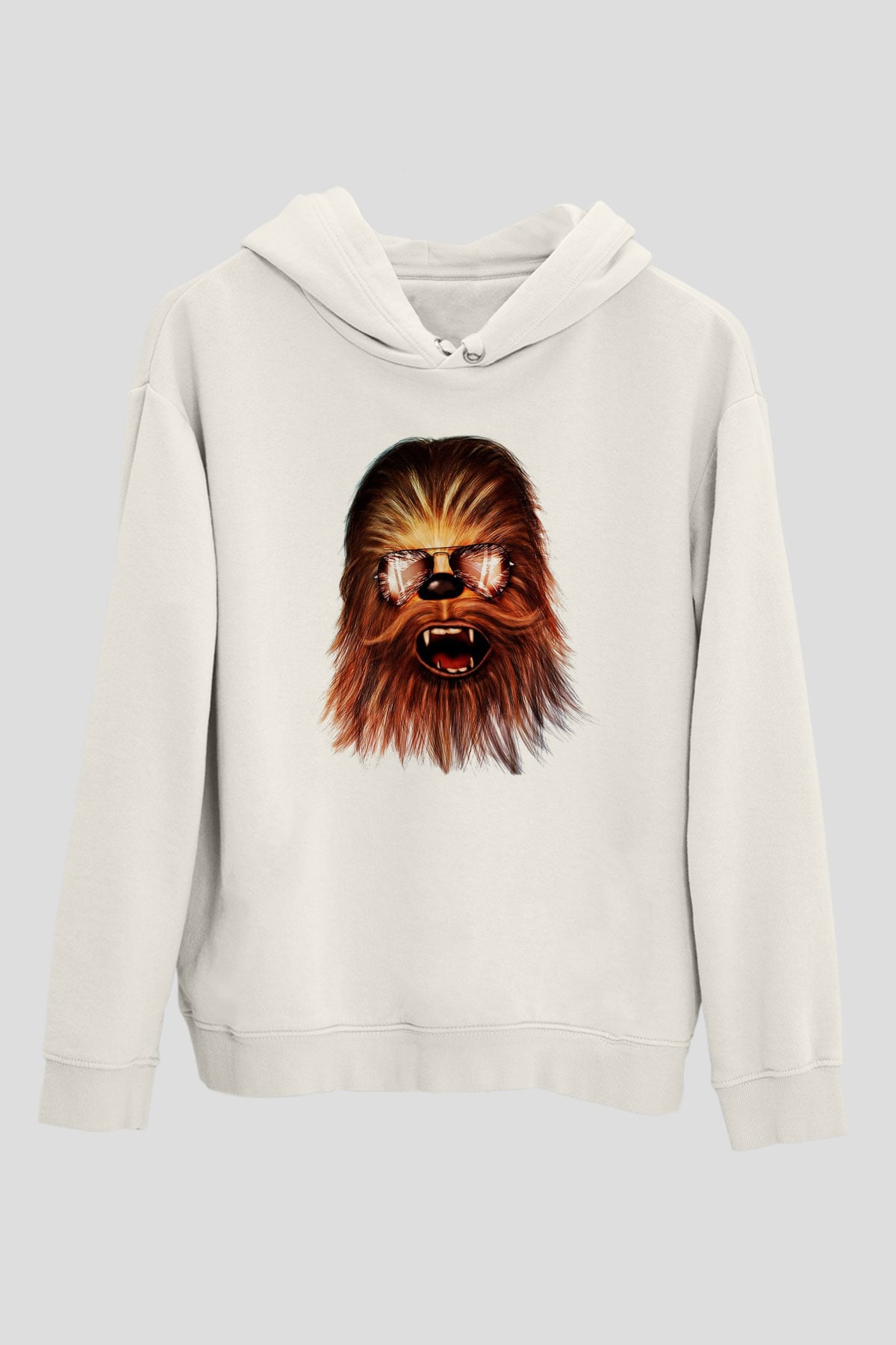 Star Wars Beyaz Unisex Hoodie