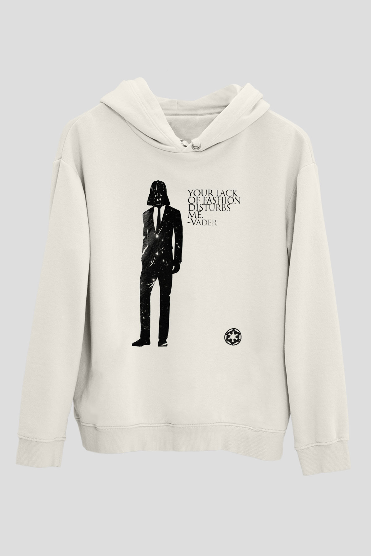 Star Wars Beyaz Unisex Hoodie