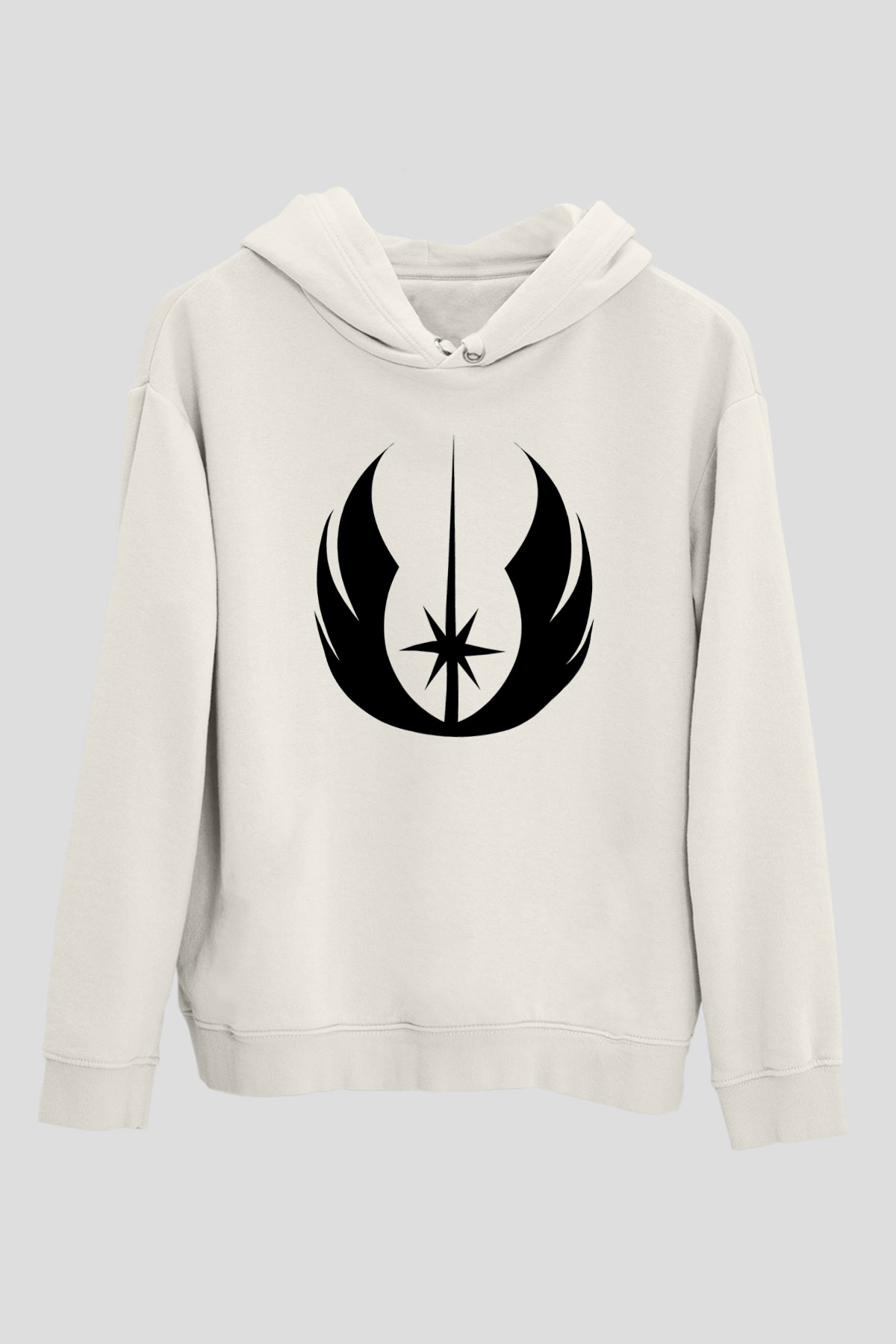 Star Wars Beyaz Unisex Hoodie