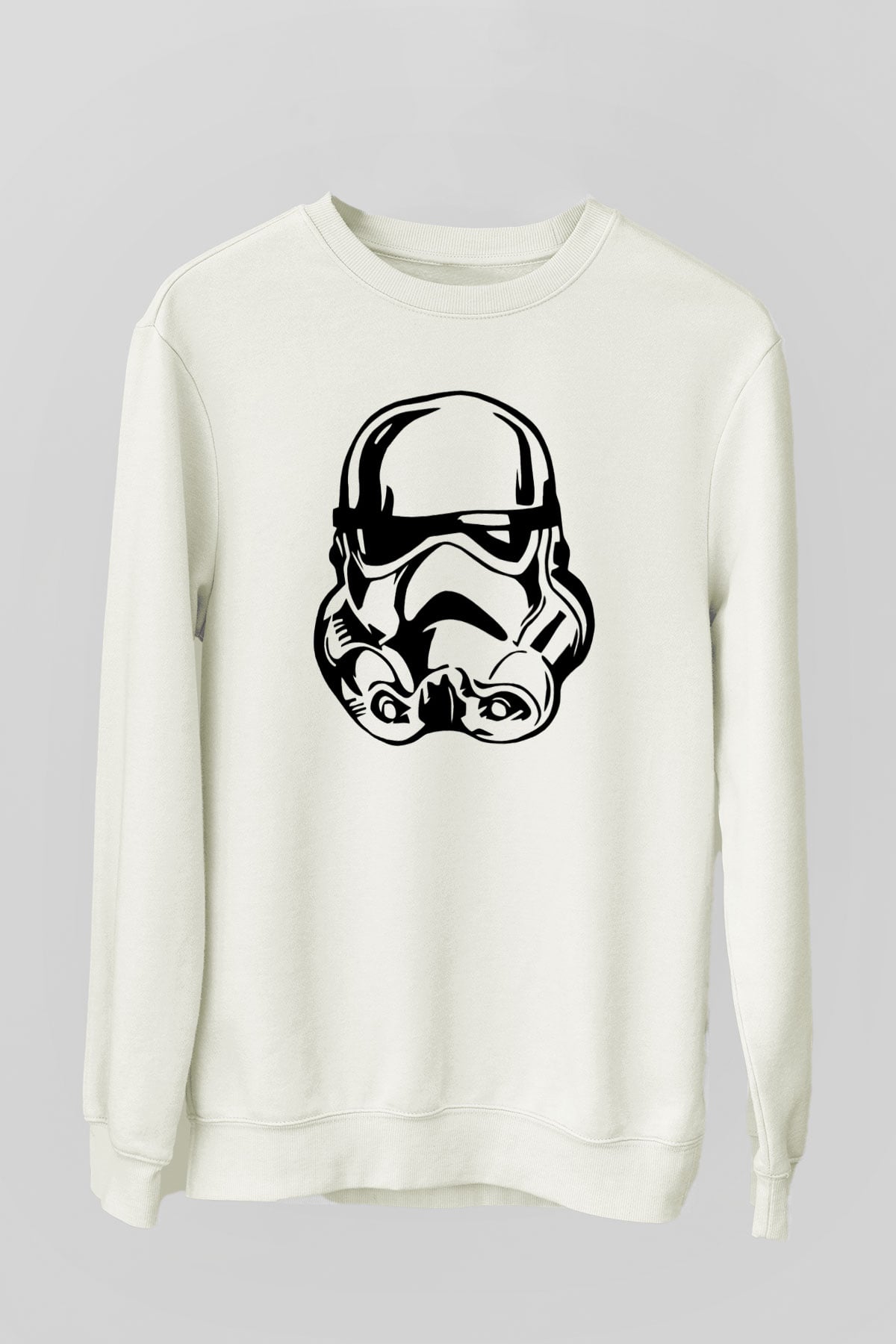 Star Wars Beyaz Unisex Sweatshirt