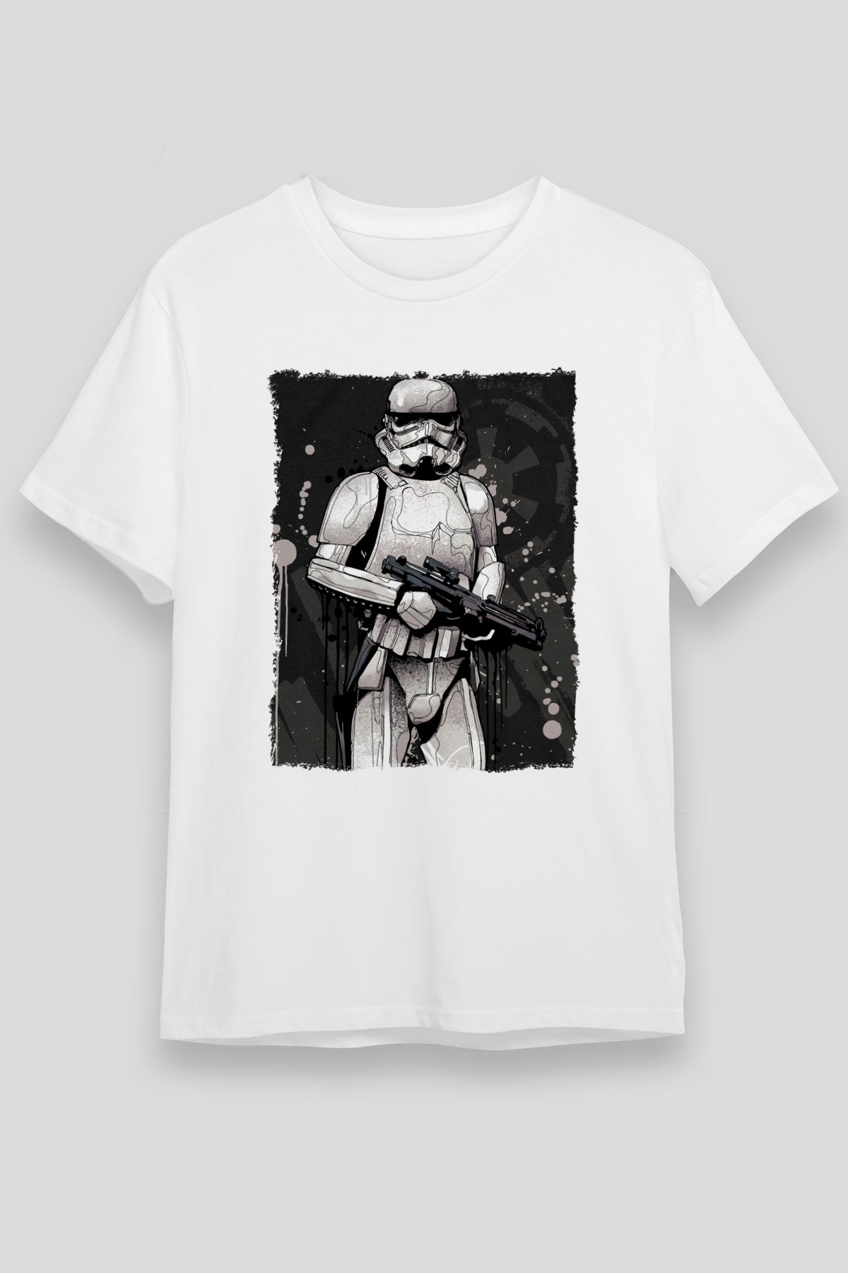 Star Wars Beyaz Unisex Tişört T-Shirt