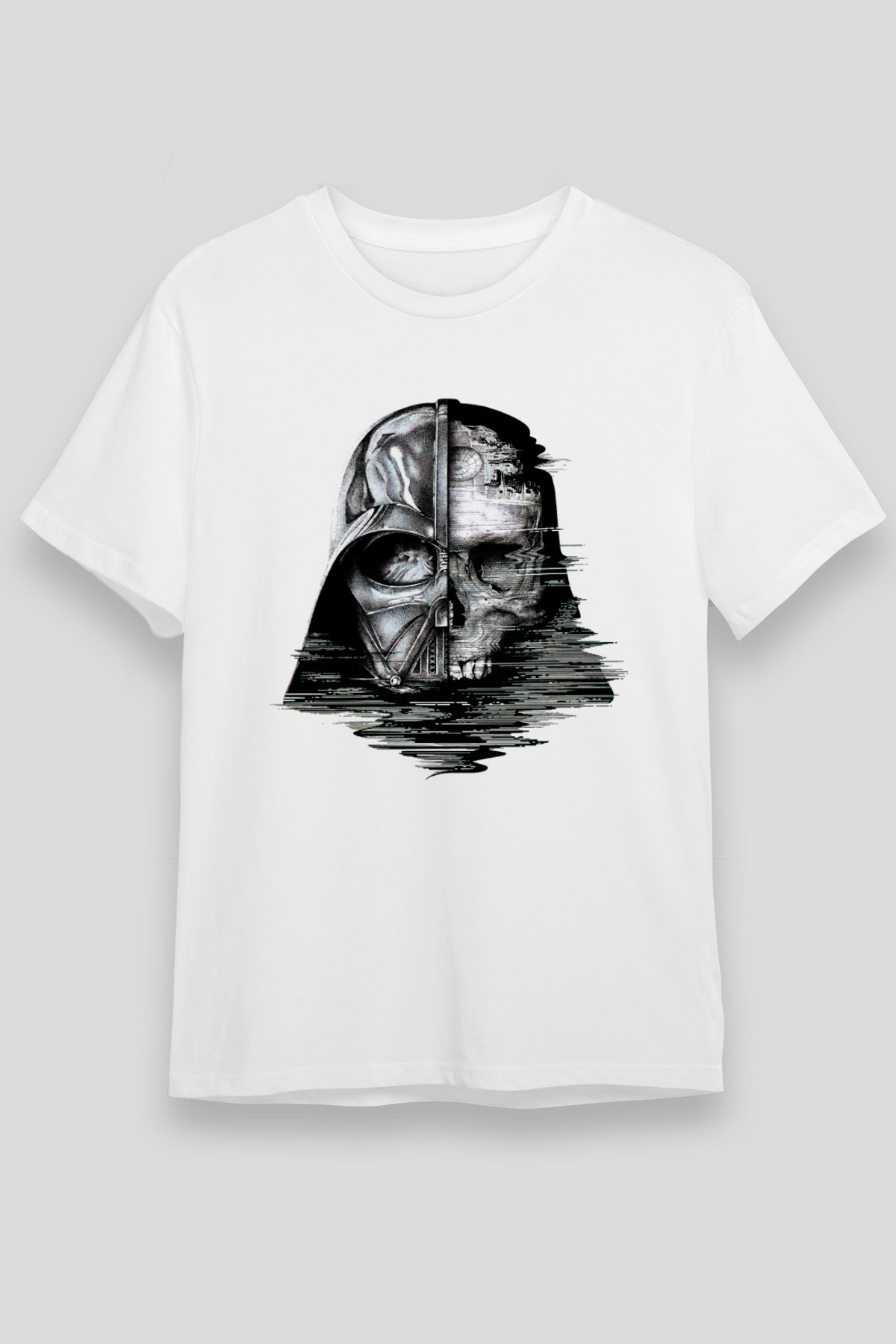 Star Wars Beyaz Unisex Tişört T-Shirt