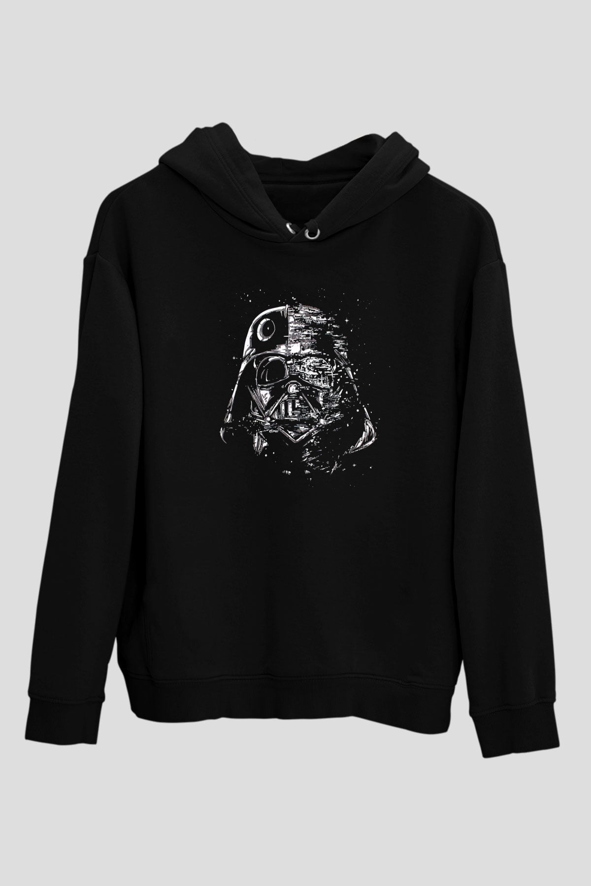 Star Wars Siyah Unisex Hoodie