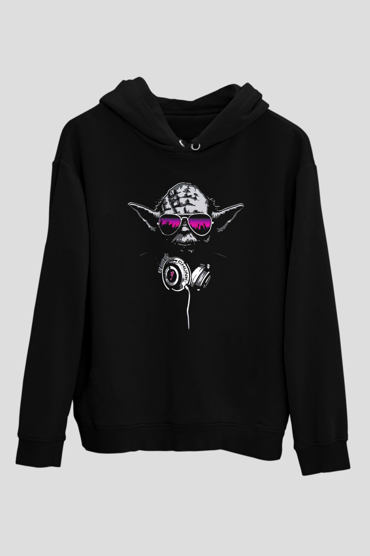 Star Wars Siyah Unisex Kapşonlu Sweatshirt
