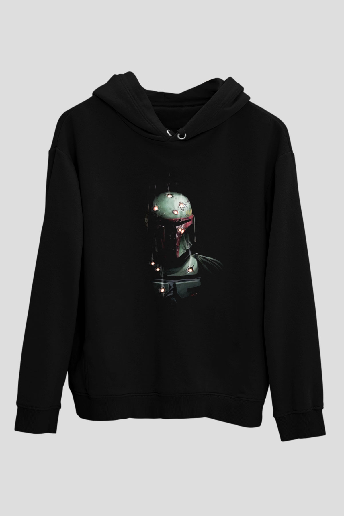 Star Wars Siyah Unisex Kapşonlu Sweatshirt
