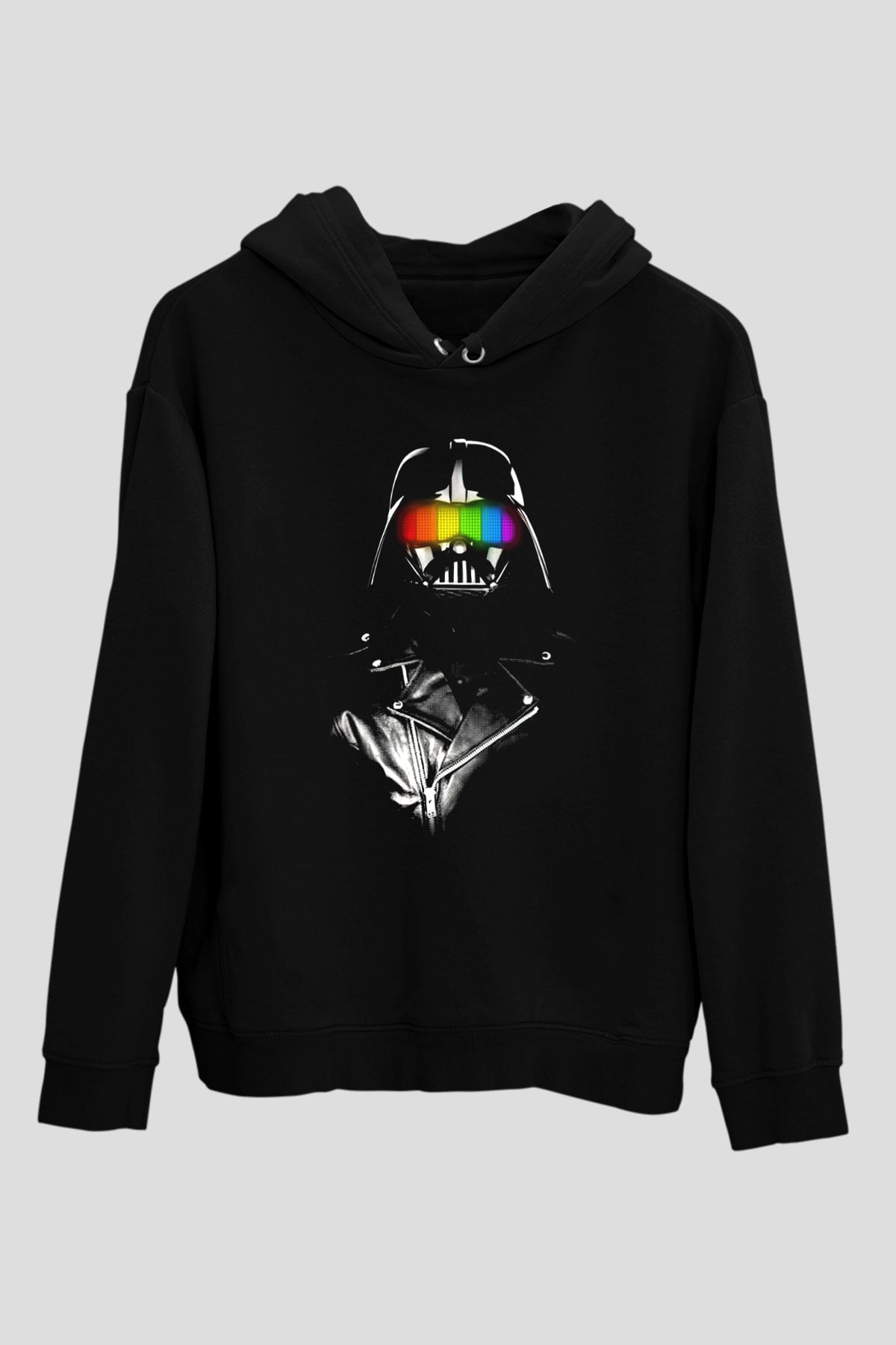 Star Wars Siyah Unisex Kapşonlu Sweatshirt