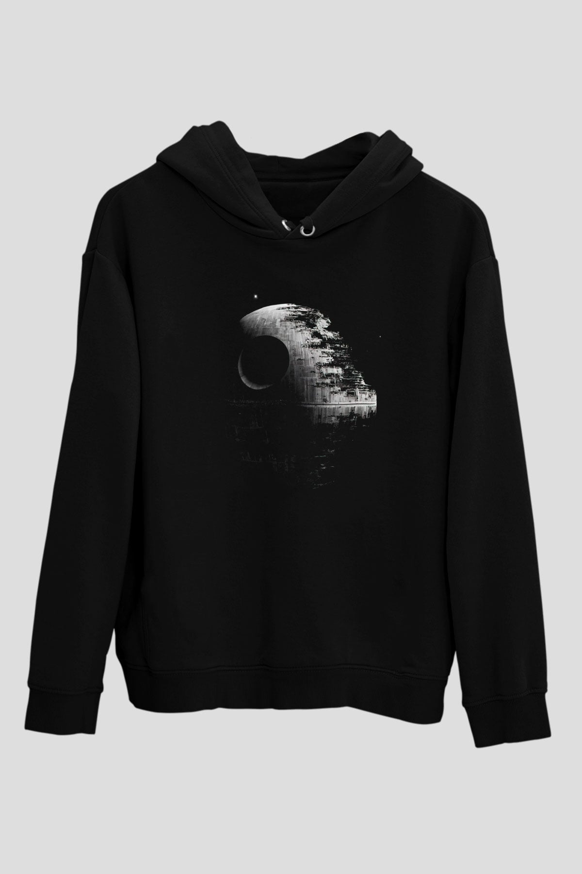 Star Wars Siyah Unisex Kapşonlu Sweatshirt
