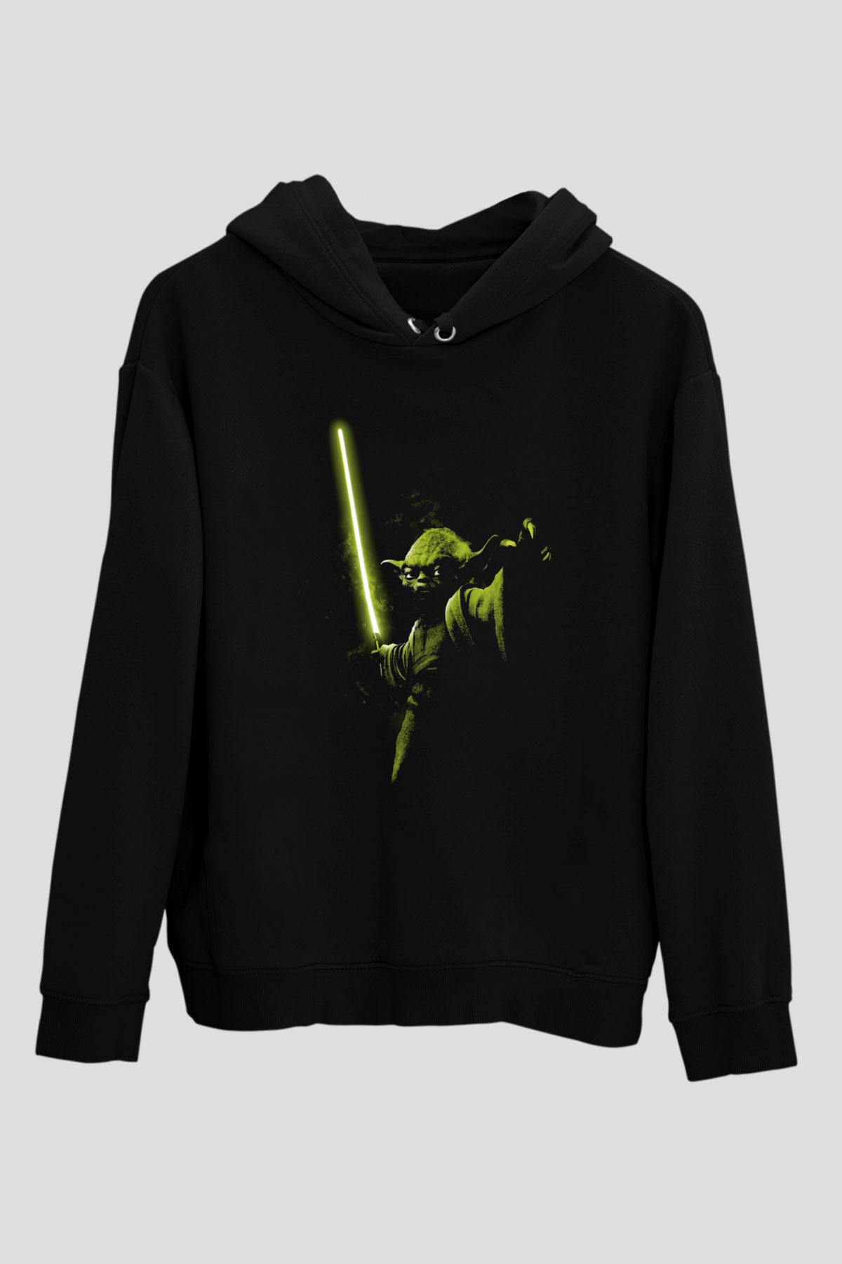 Star Wars Siyah Unisex Kapşonlu Sweatshirt