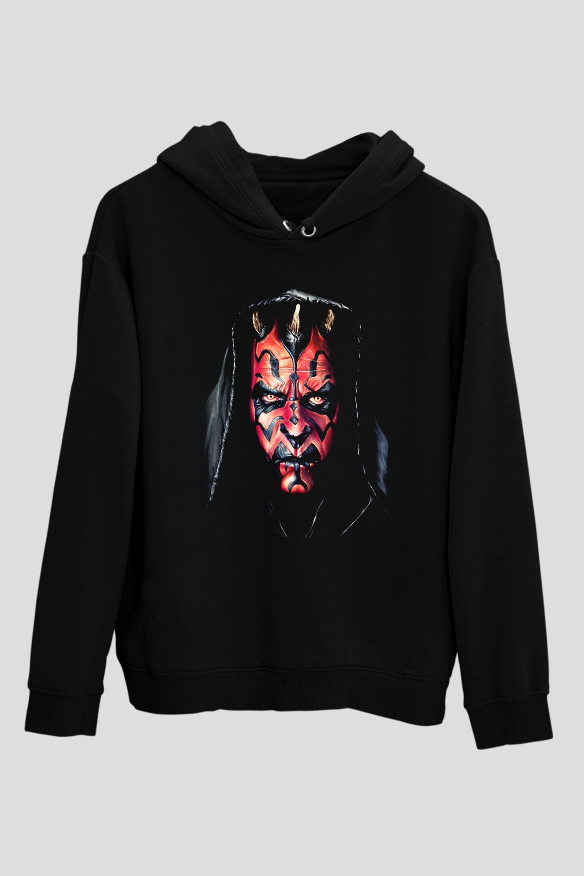 Star Wars Siyah Unisex Kapşonlu Sweatshirt