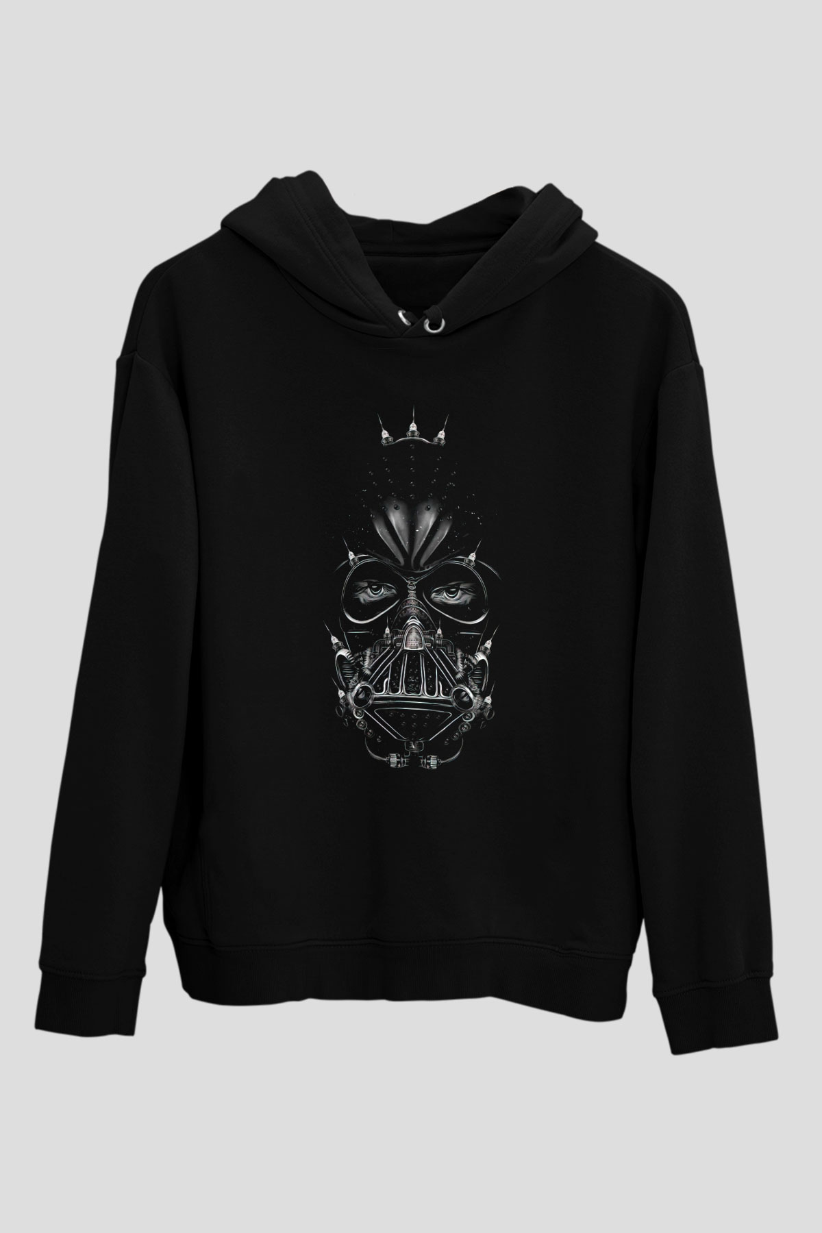 Star Wars Siyah Unisex Kapşonlu Sweatshirt