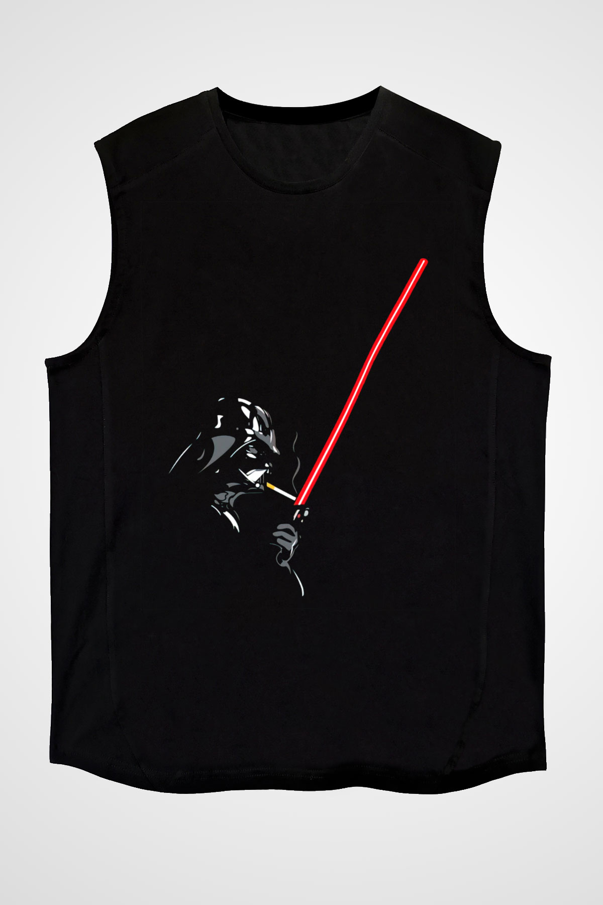 Star Wars Siyah Unisex Kolsuz Tişört