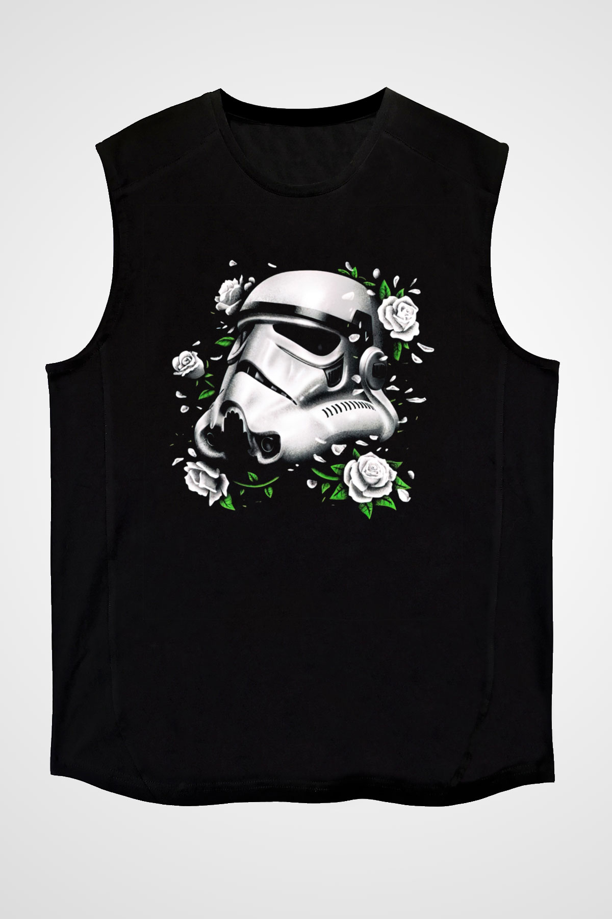 Star Wars Siyah Unisex Kolsuz Tişört