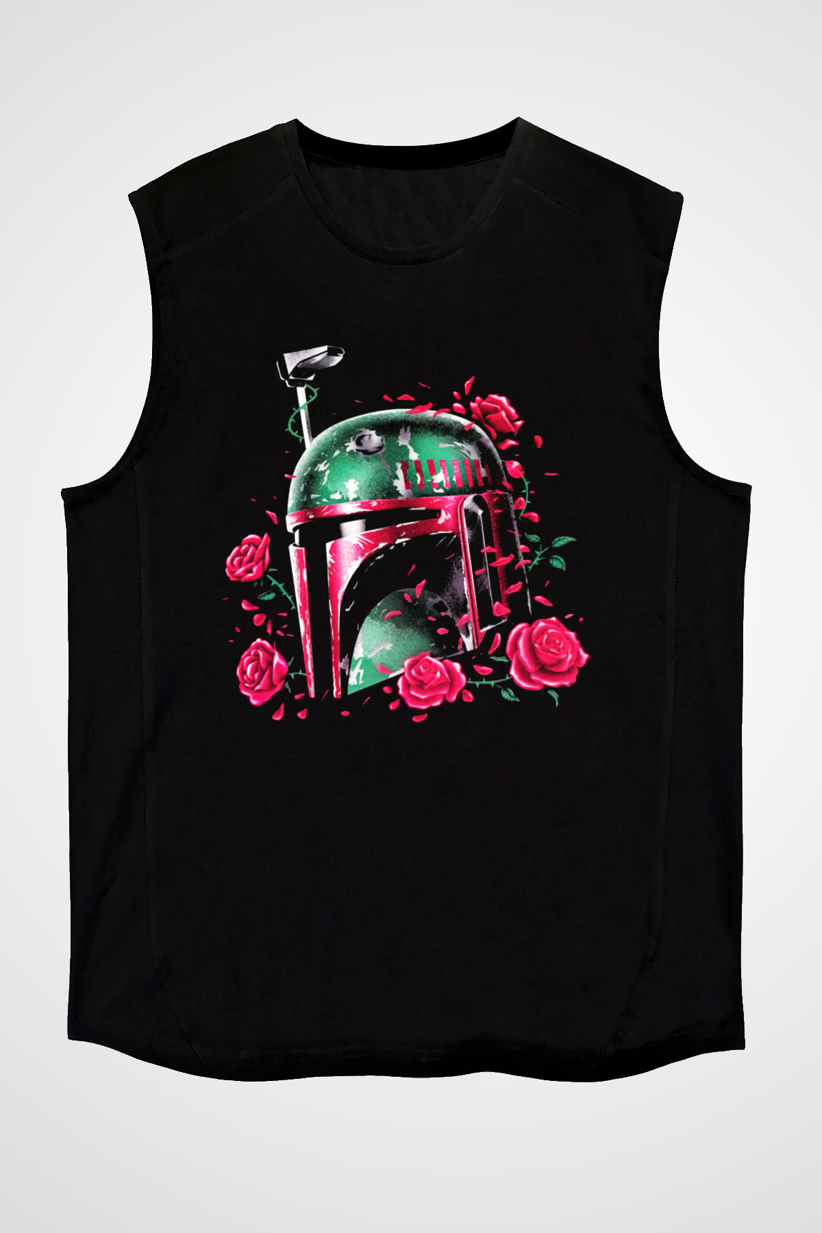 Star Wars Siyah Unisex Kolsuz Tişört