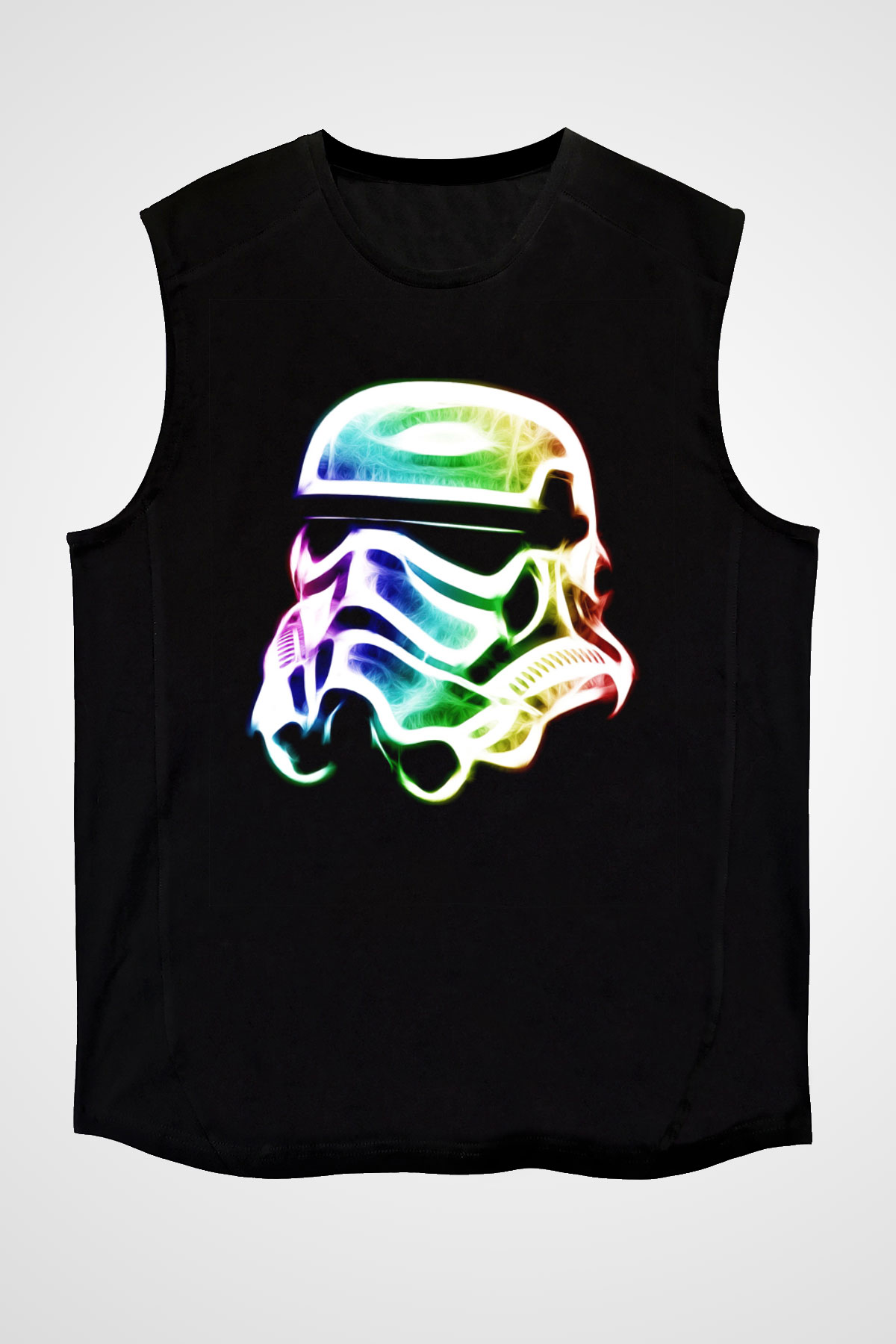 Star Wars Siyah Unisex Kolsuz Tişört
