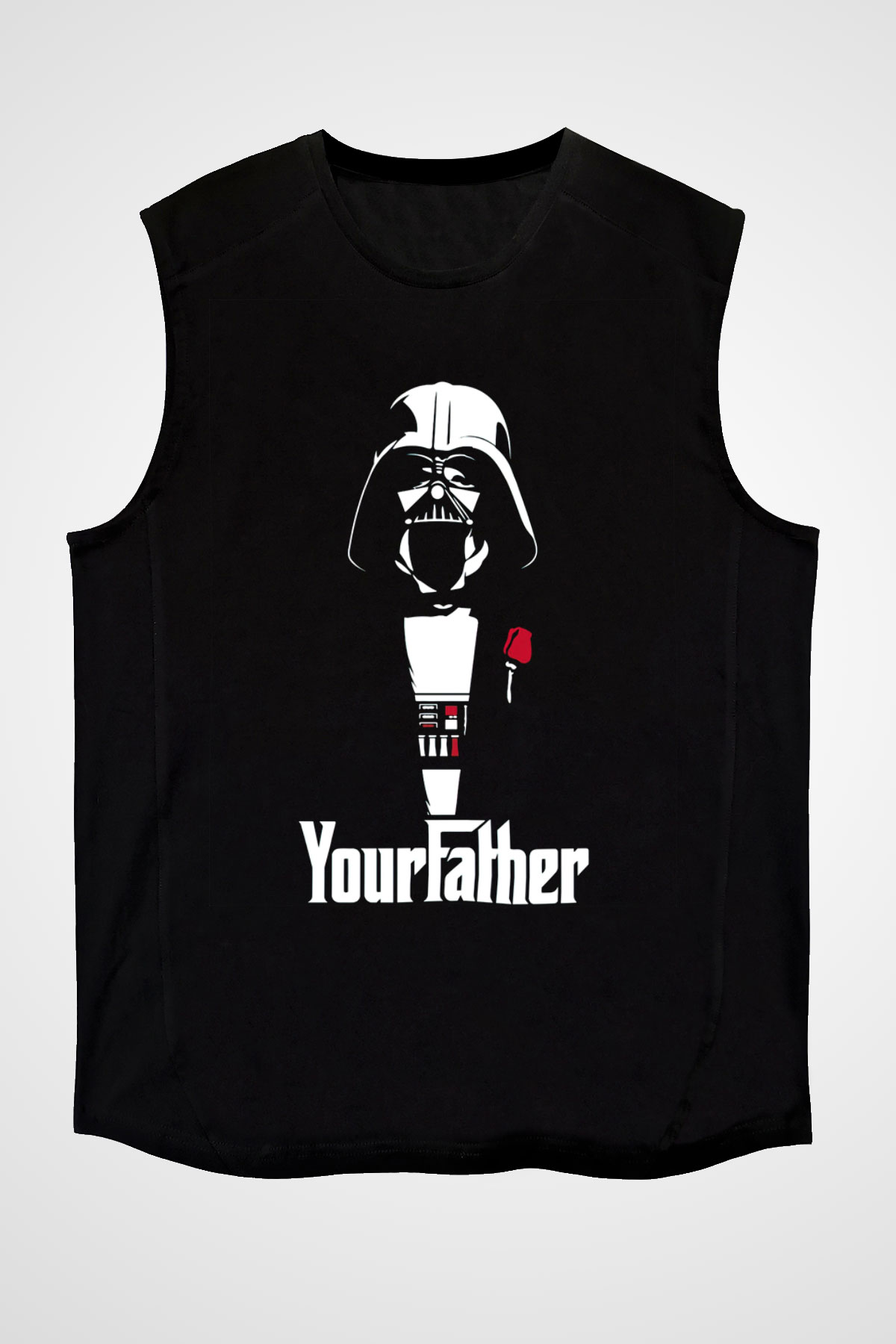Star Wars Siyah Unisex Kolsuz Tişört