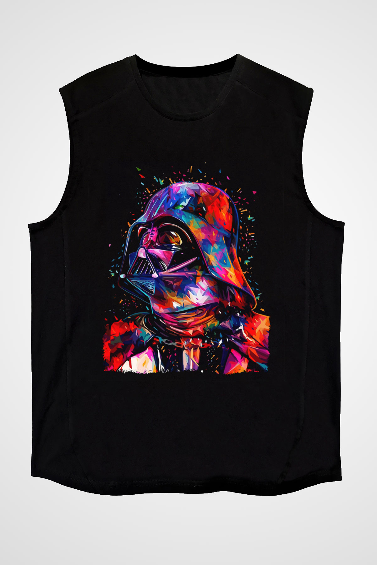 Star Wars Siyah Unisex Kolsuz Tişört