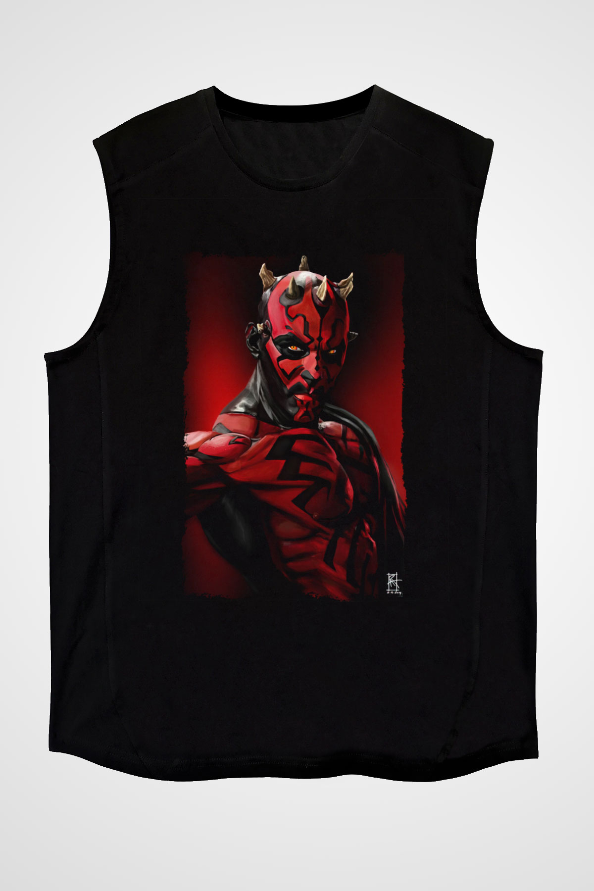 Star Wars Siyah Unisex Kolsuz Tişört