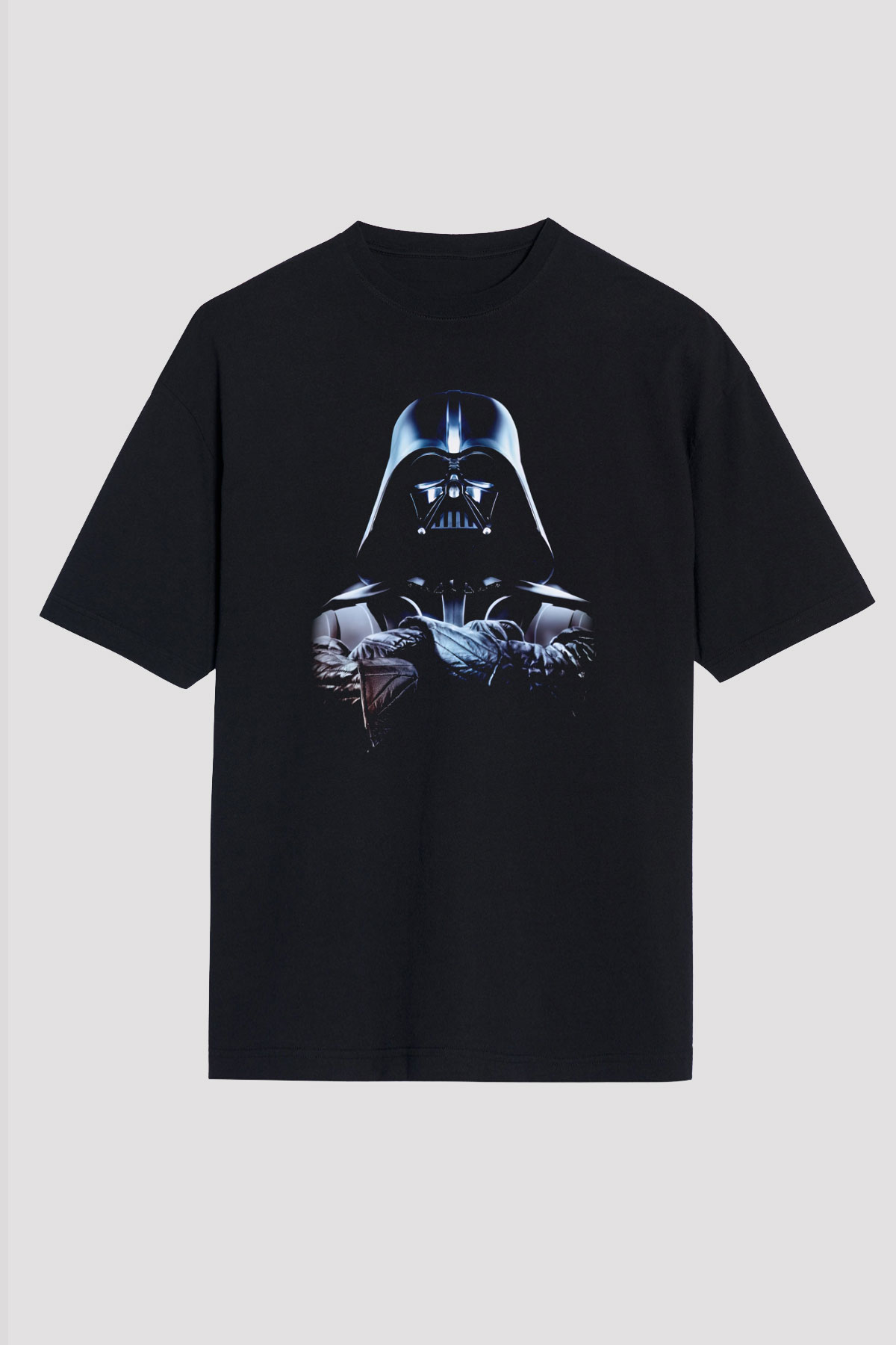 Star Wars Siyah Unisex Oversize Tişört T-Shirt