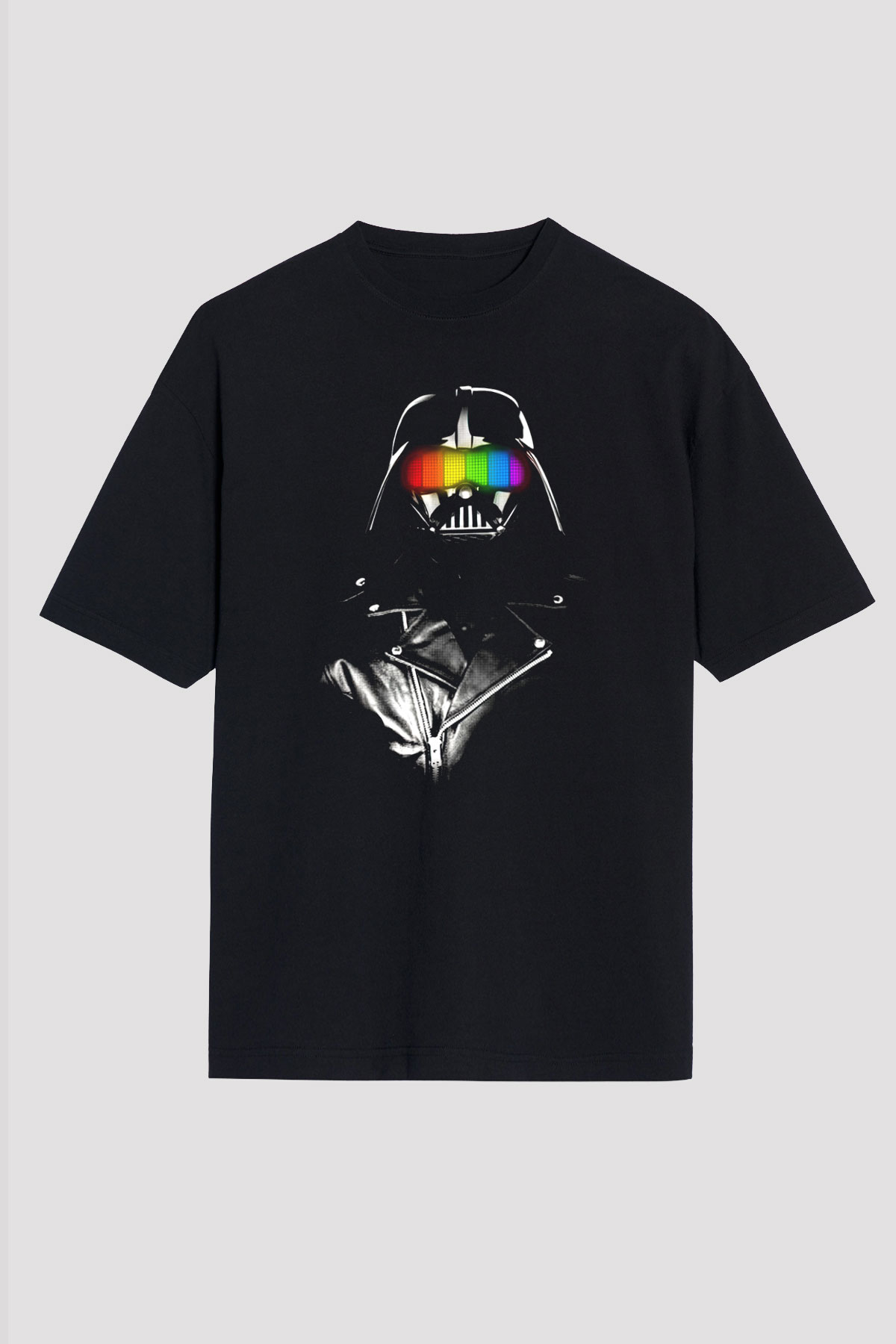 Star Wars Siyah Unisex Oversize Tişört T-Shirt