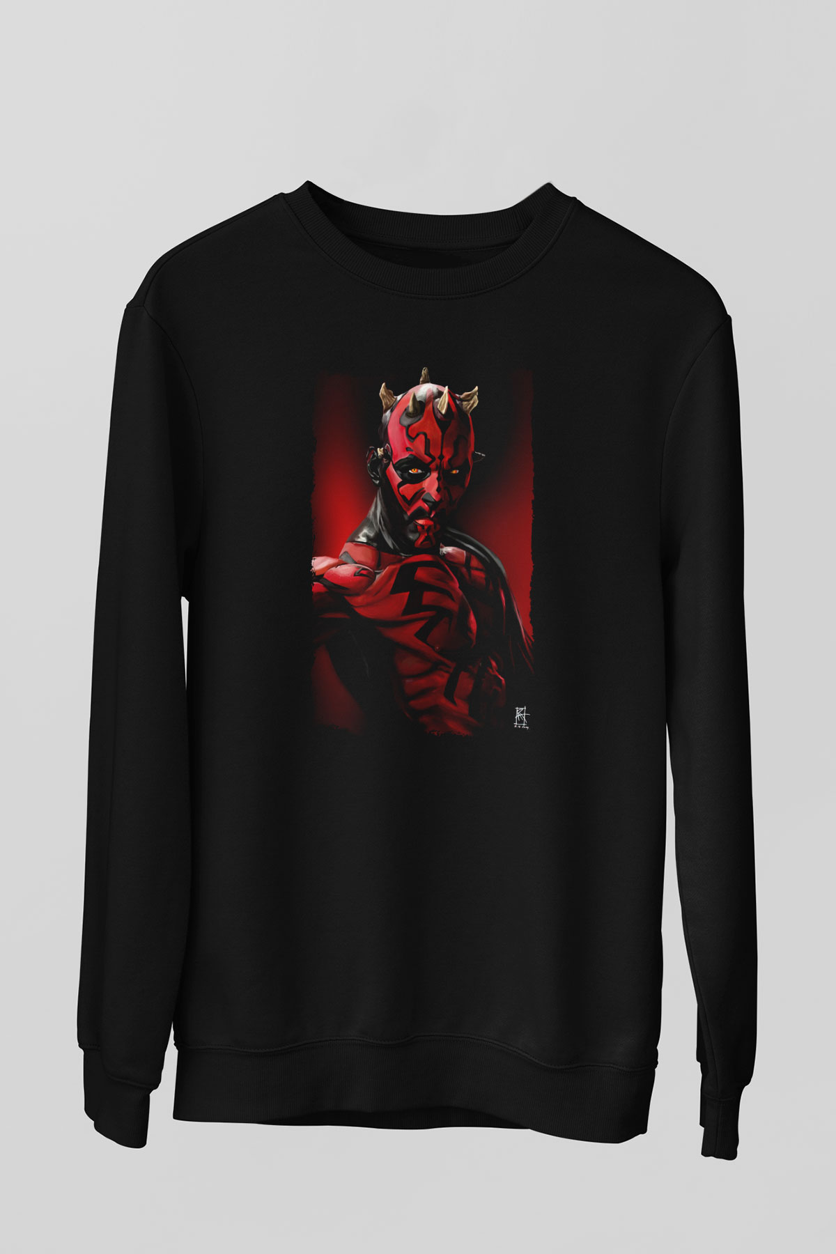 Star Wars Siyah Unisex Sweatshirt