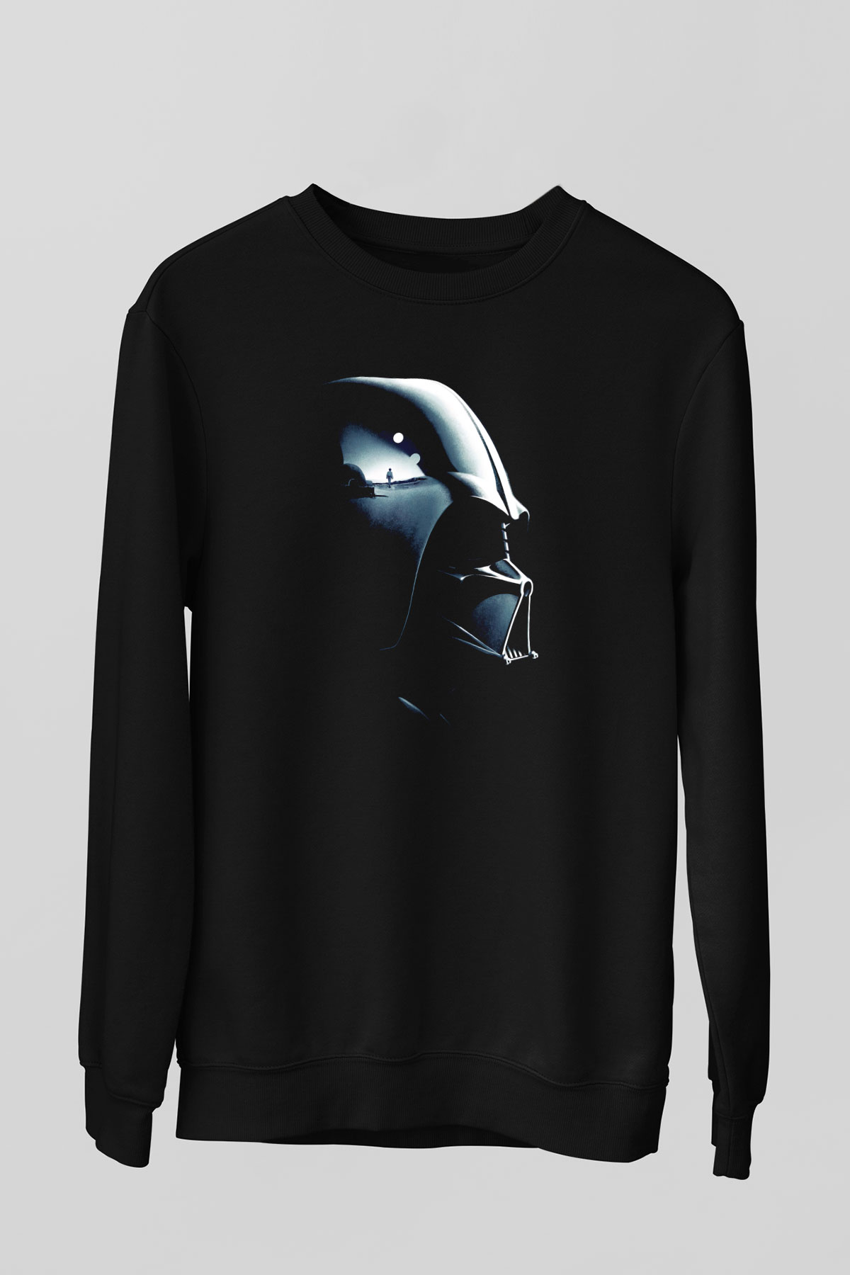 Star Wars Siyah Unisex Sweatshirt