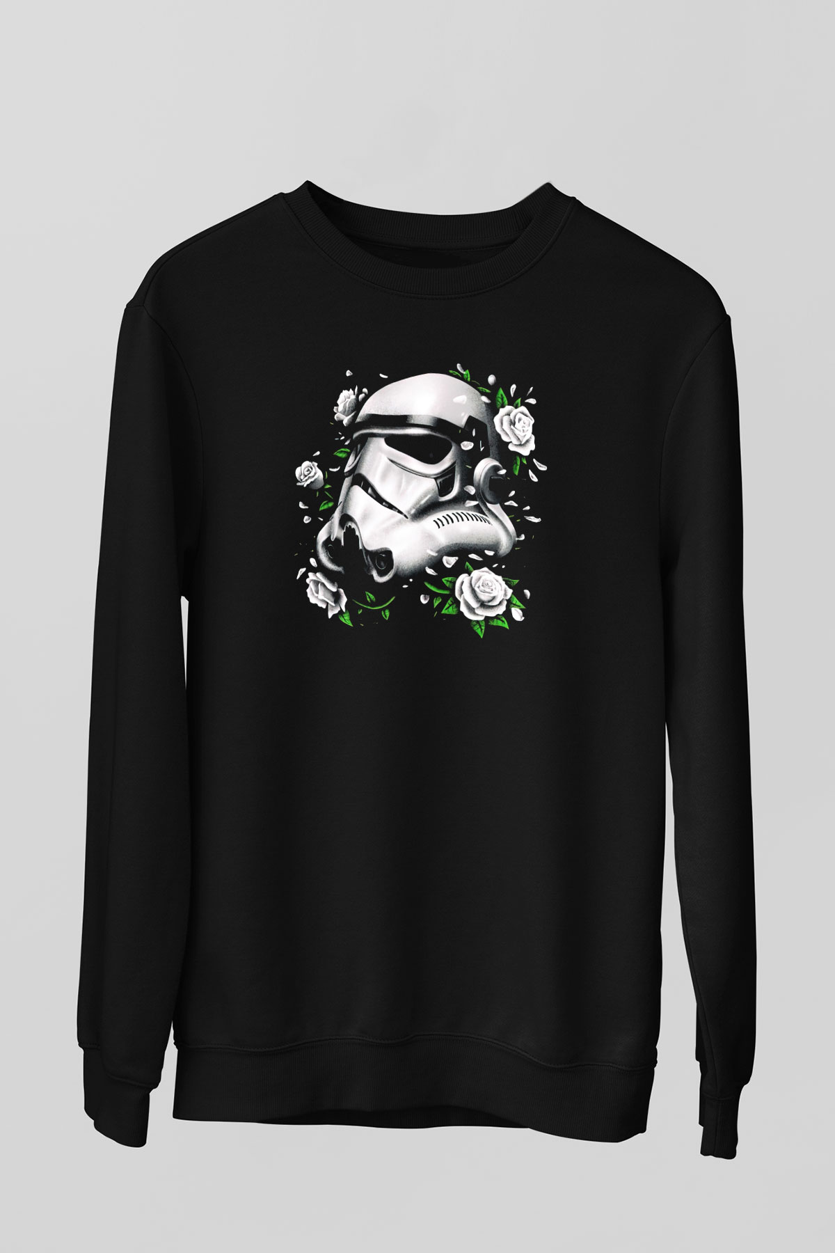 Star Wars Siyah Unisex Sweatshirt