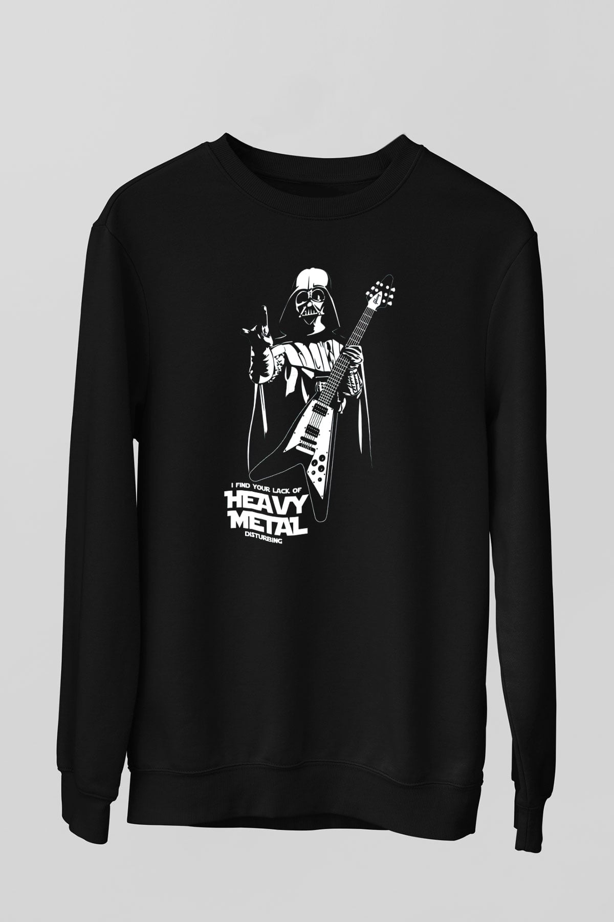 Star Wars Siyah Unisex Sweatshirt