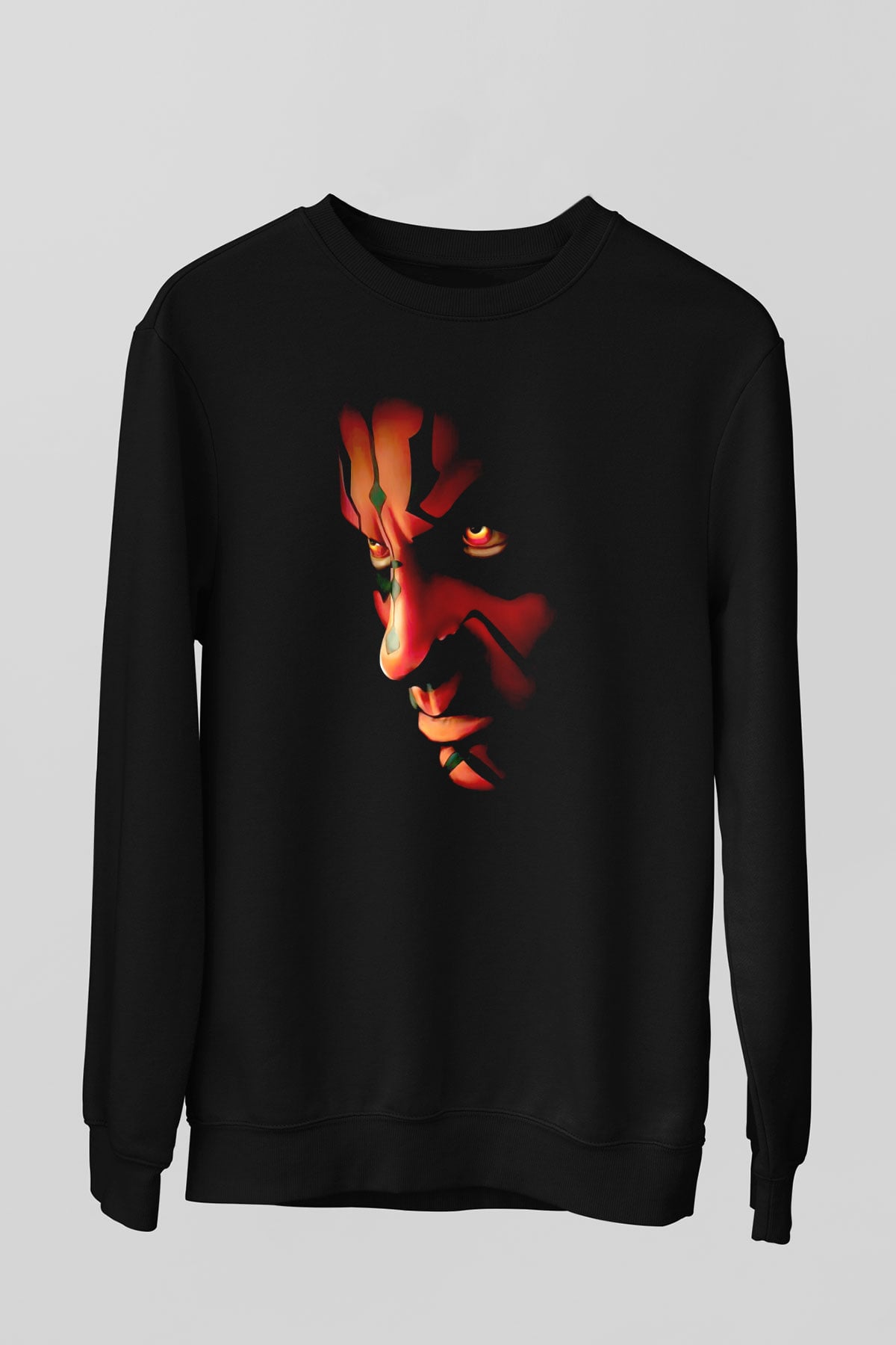 Star Wars Siyah Unisex Sweatshirt