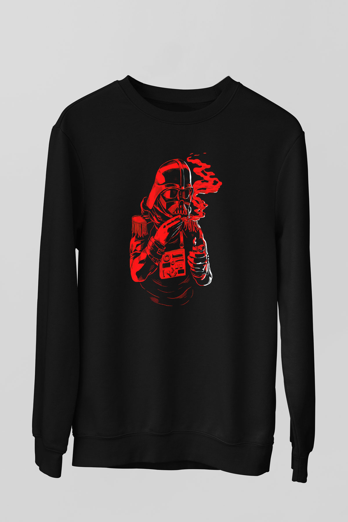 Star Wars Siyah Unisex Sweatshirt