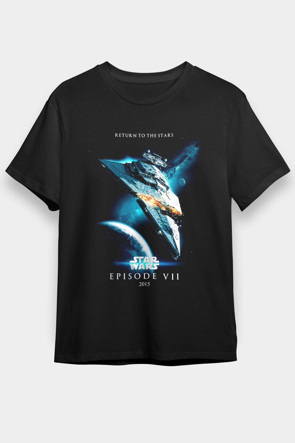 Star Wars Siyah Unisex Graphic Tee - STREETWEAR