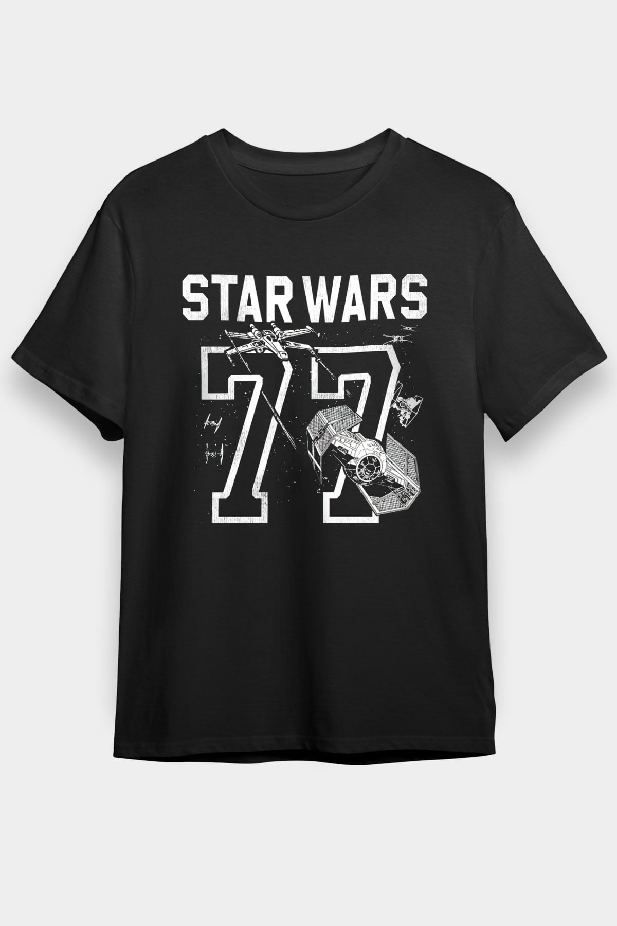 Star Wars Siyah Unisex Tişört T-Shirt