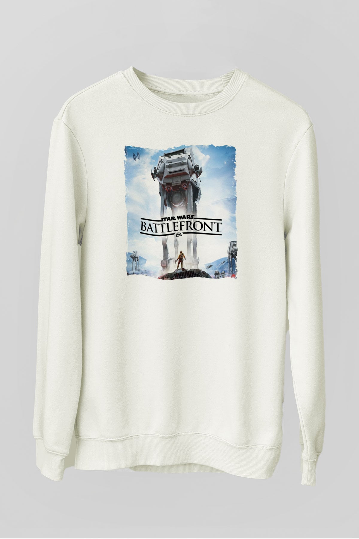 StarCraft Beyaz Unisex Sweatshirt