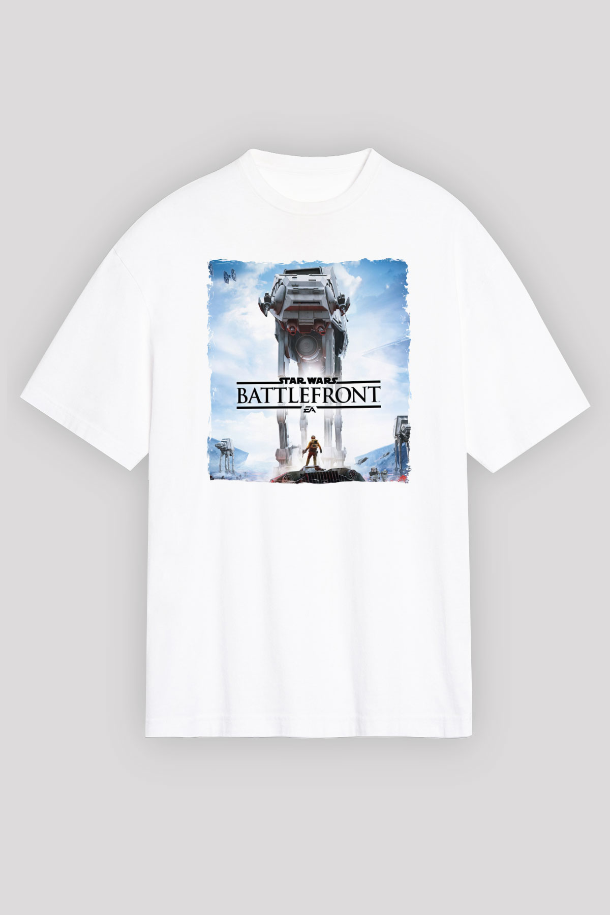 StarCraft Beyaz Unisex Tişört T-Shirt