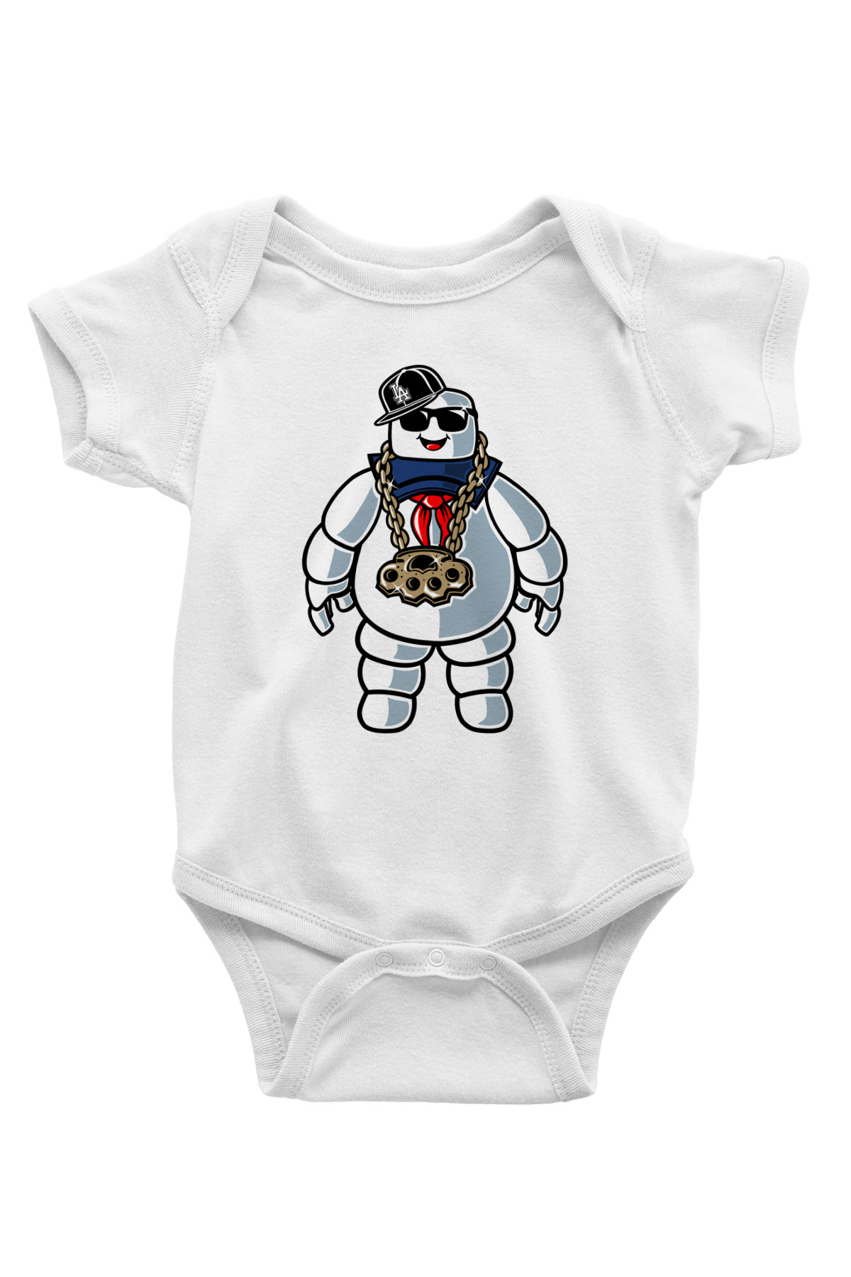 Stay Dope Baskılı Unisex Beyaz Bebek Body - Zıbın