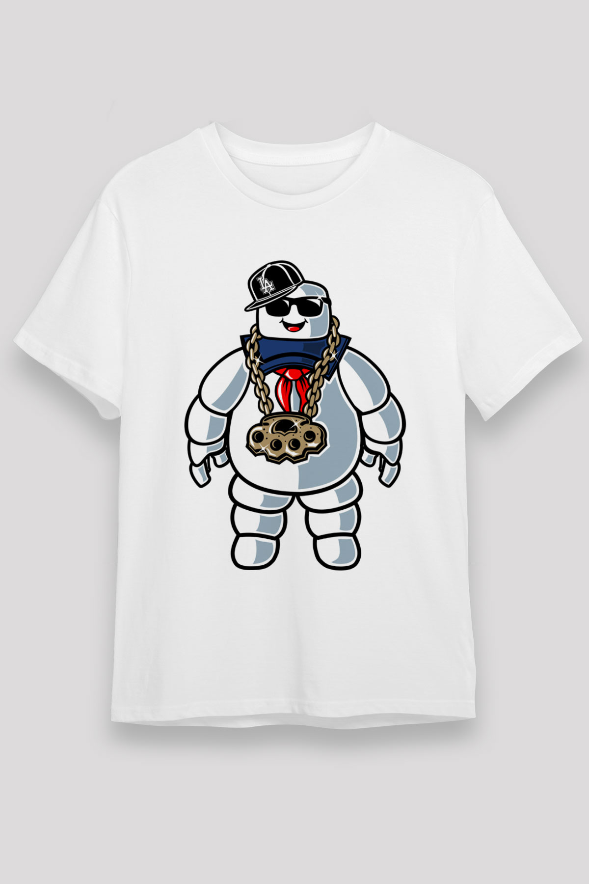 Stay Dope Baskılı Unisex Beyaz Tişört