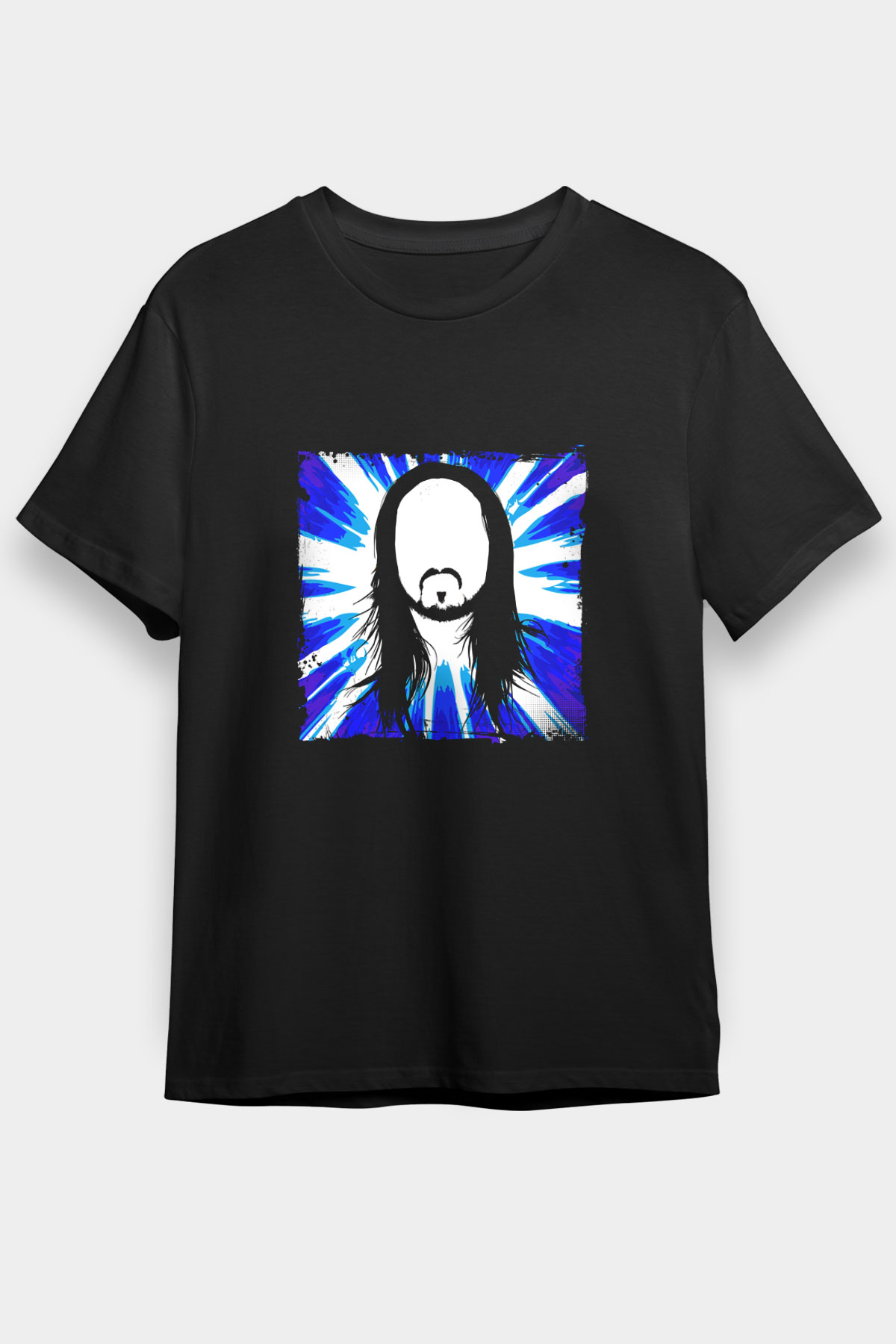 Steve Aoki Unisex Black Graphic Tee - STREETWEAR