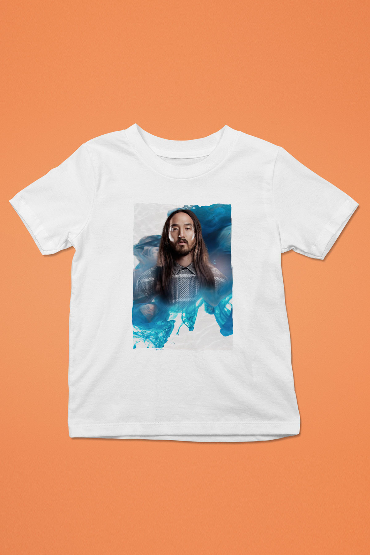 Steve Aoki Beyaz Unisex Çocuk Tişört