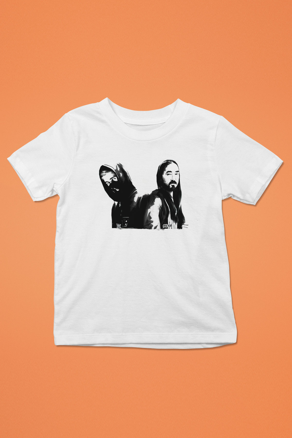 Steve Aoki Beyaz Unisex Çocuk Tişört