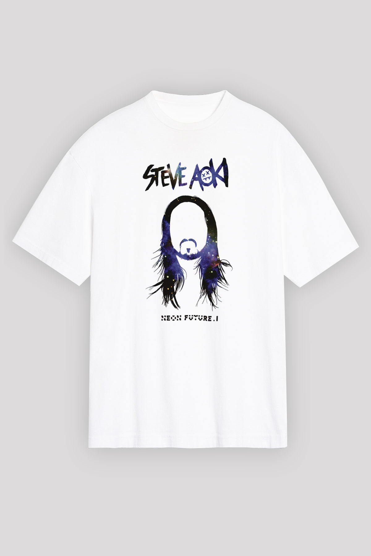 Steve Aoki Beyaz Unisex Tişört T-Shirt - TişörtFabrikası