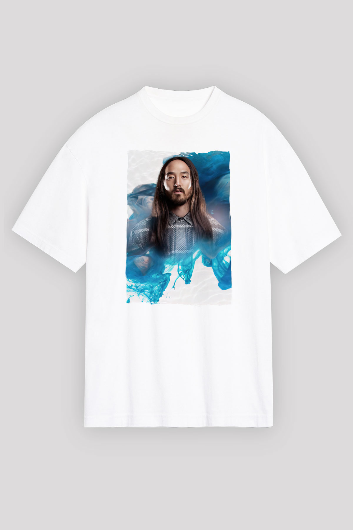 Steve Aoki Beyaz Unisex Tişört T-Shirt - TişörtFabrikası