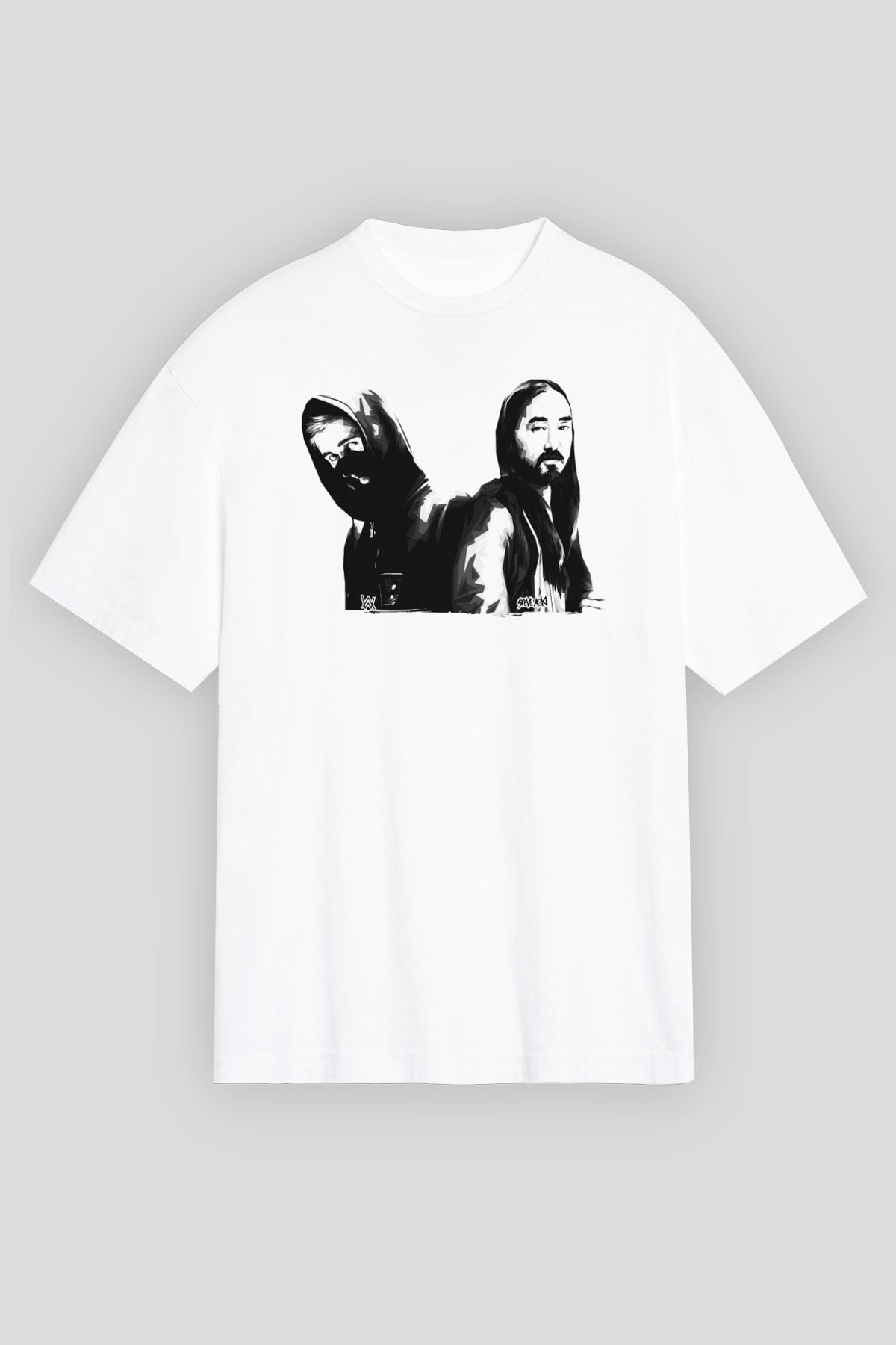 Steve Aoki Beyaz Unisex Tişört T-Shirt - TişörtFabrikası