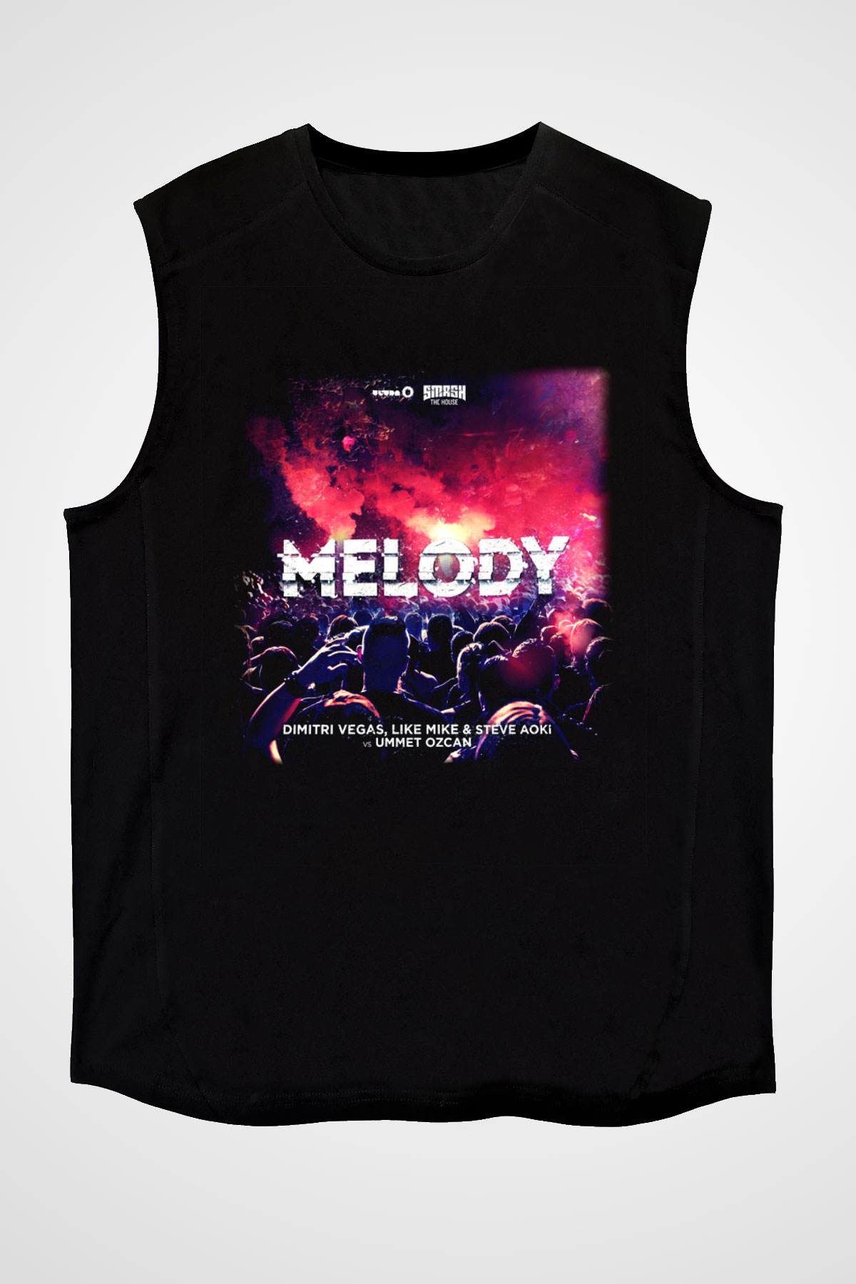 Steve Aoki Siyah Unisex Kolsuz Tişört