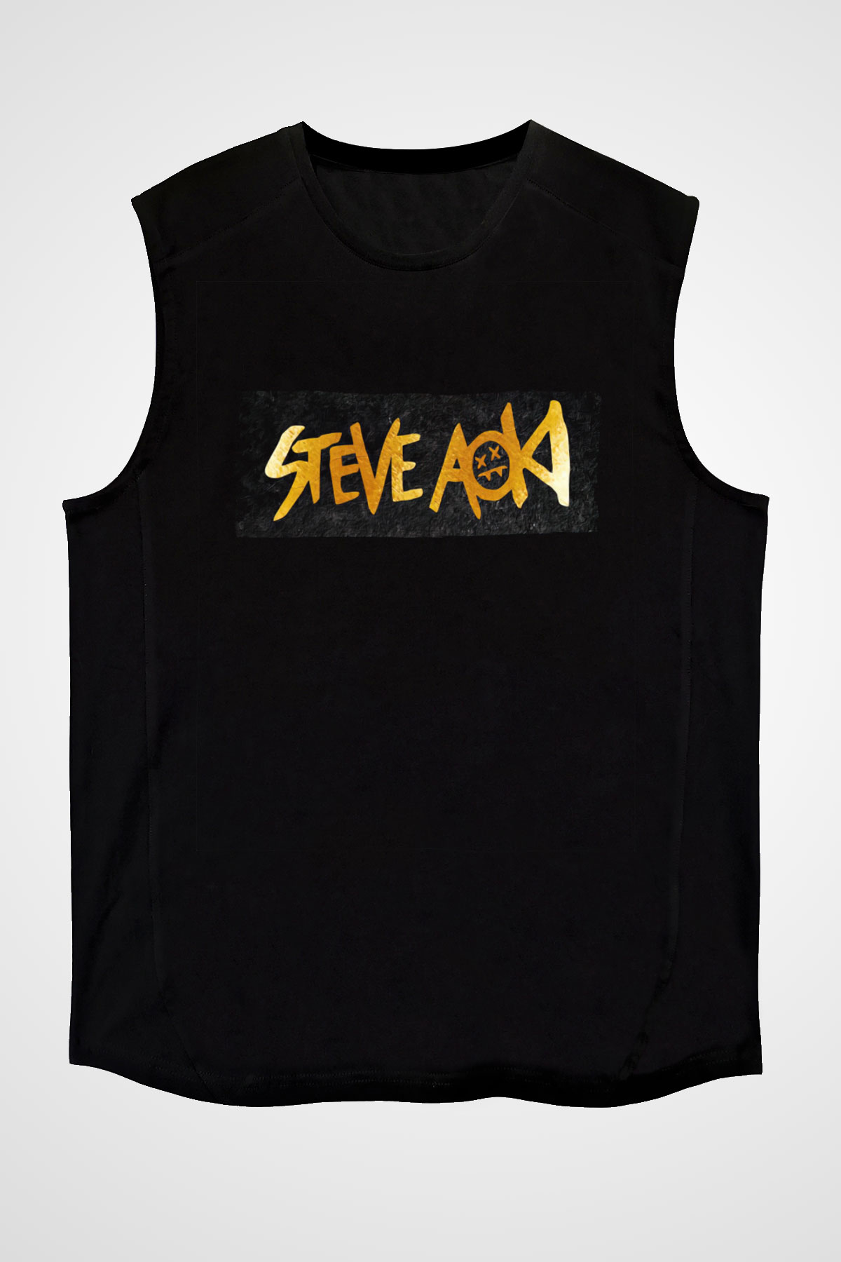 Steve Aoki Siyah Unisex Kolsuz Tişört