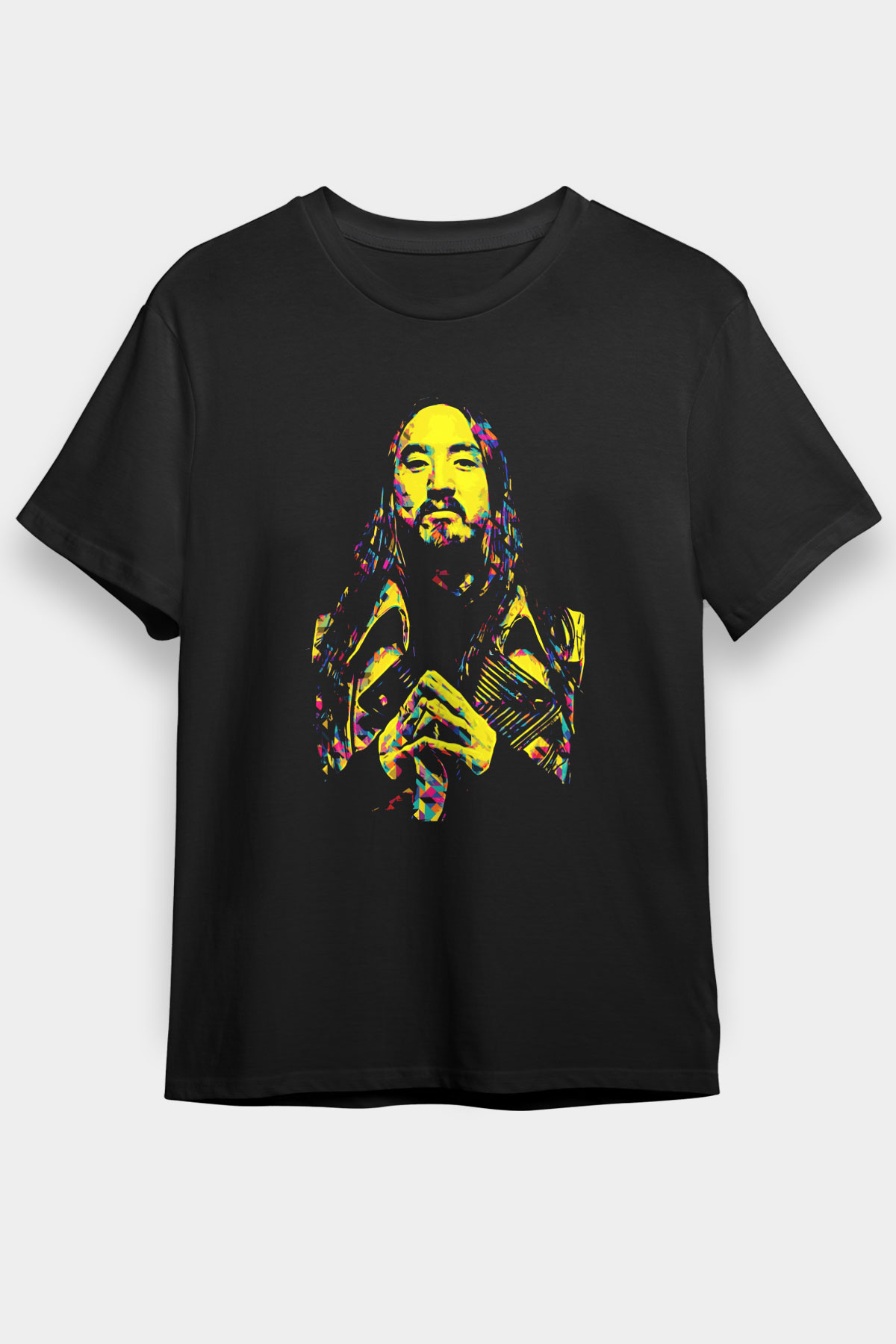 Steve Aoki Siyah Unisex Tişört T-Shirt - TişörtFabrikası