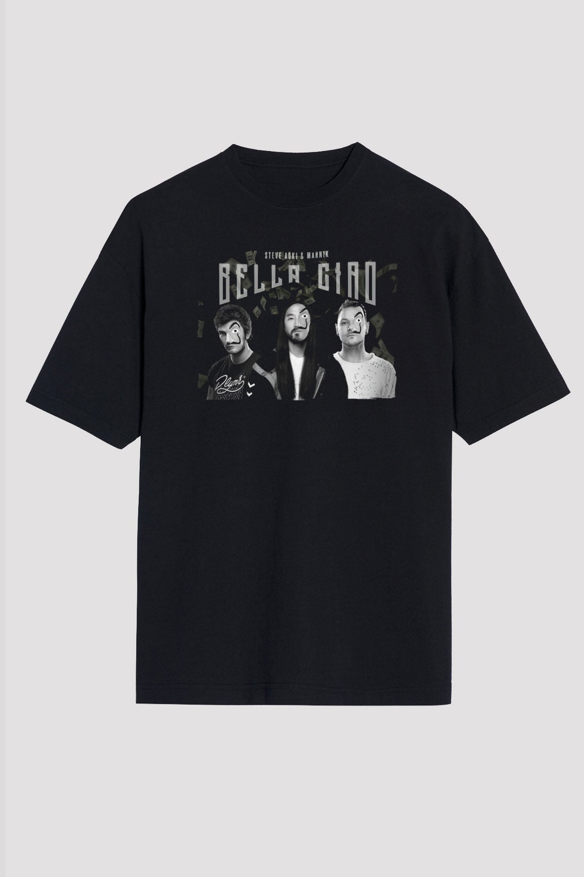Steve Aoki Siyah Unisex Tişört T-Shirt - TişörtFabrikası